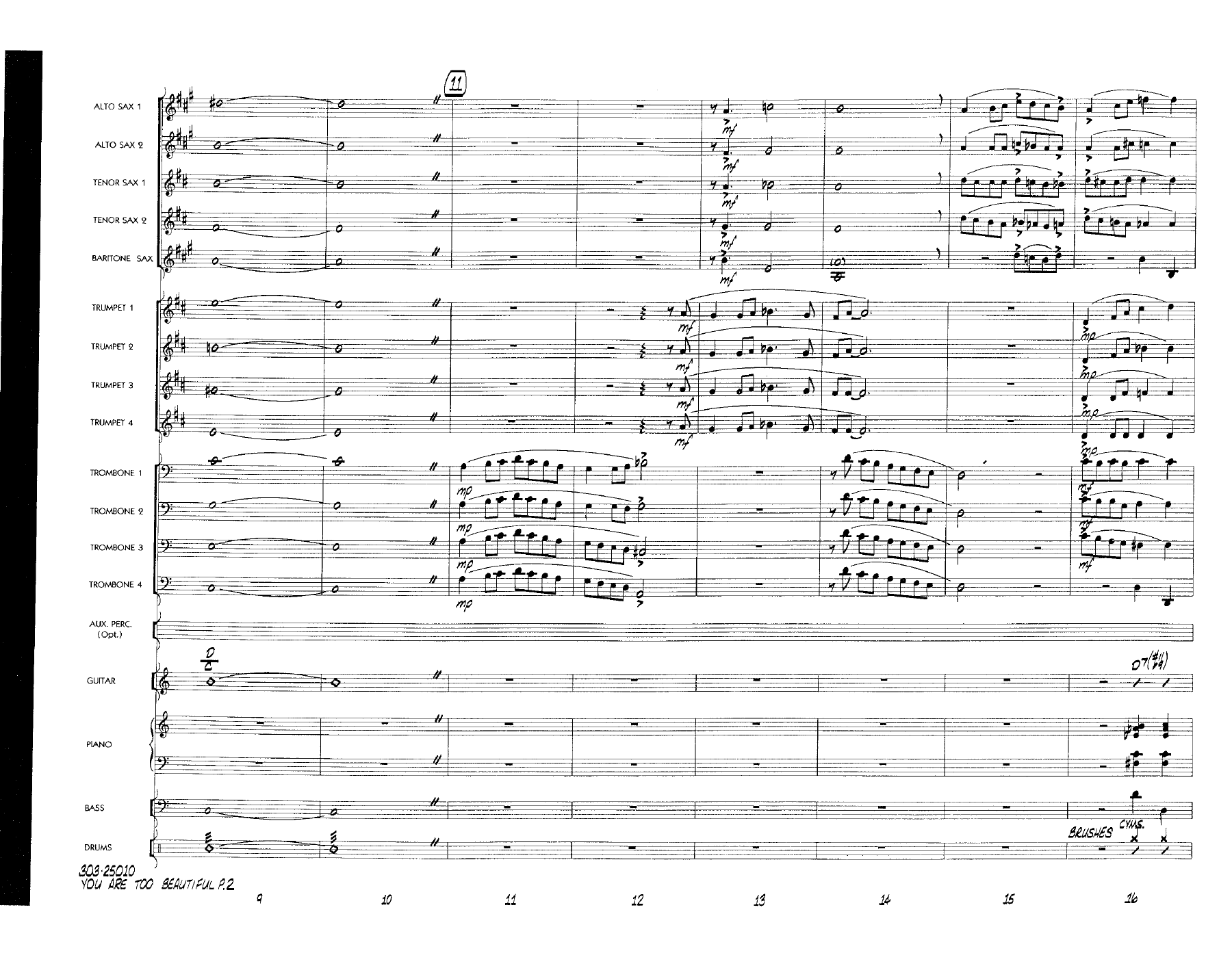 You Are Too Beautiful (D.Barduhn) Ballad — page 2