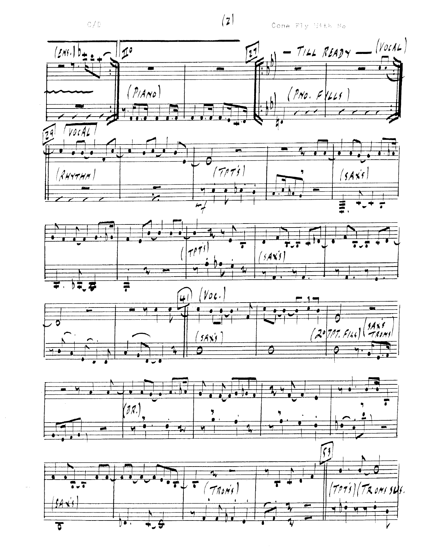 Come Fly With Me (D.Tanner) F.Sinatra — page 3
