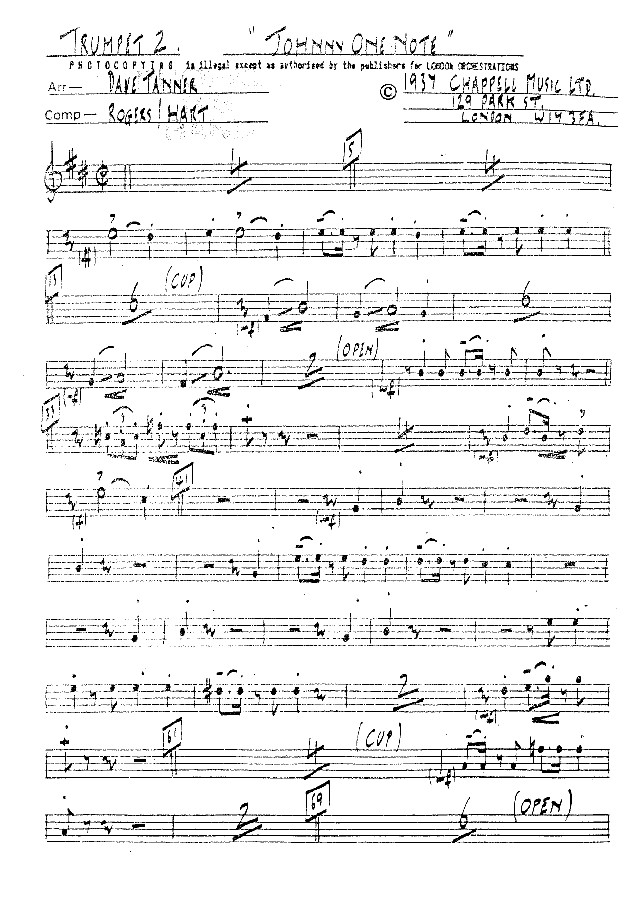 Johnny One Note — page 3