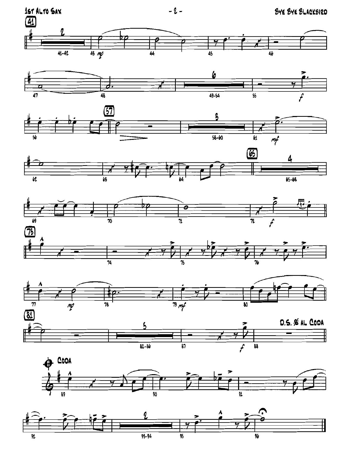 Bye Bye Blackbird — page 2