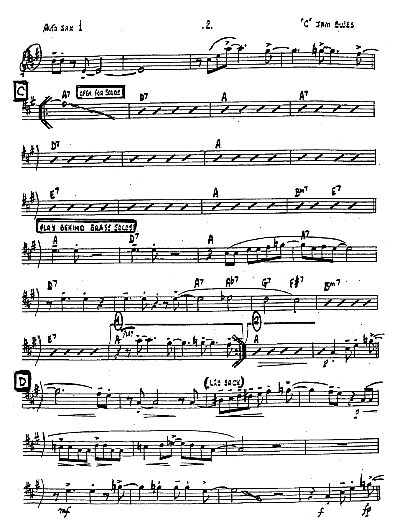 C Jam Blues — page 2