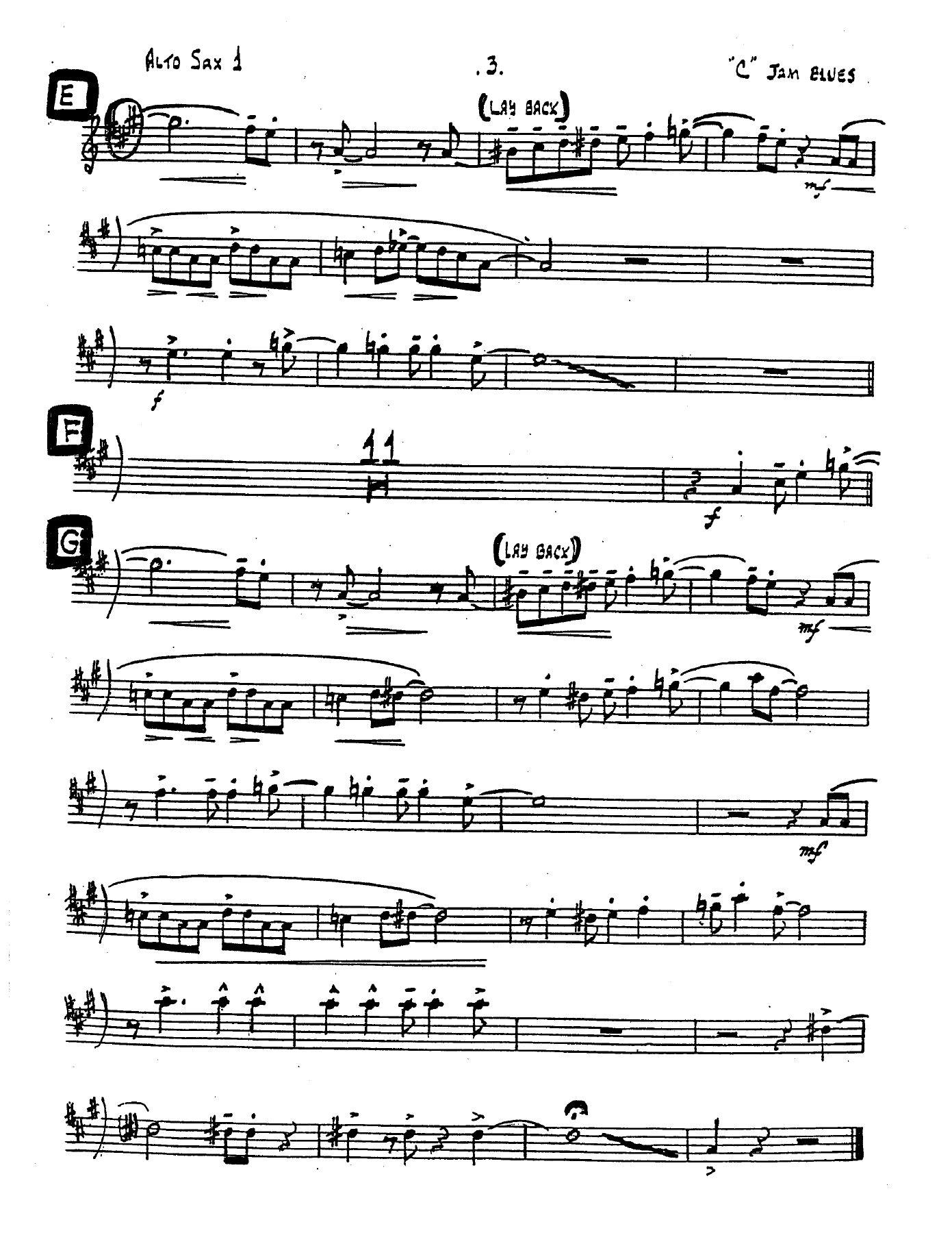 C Jam Blues — page 3