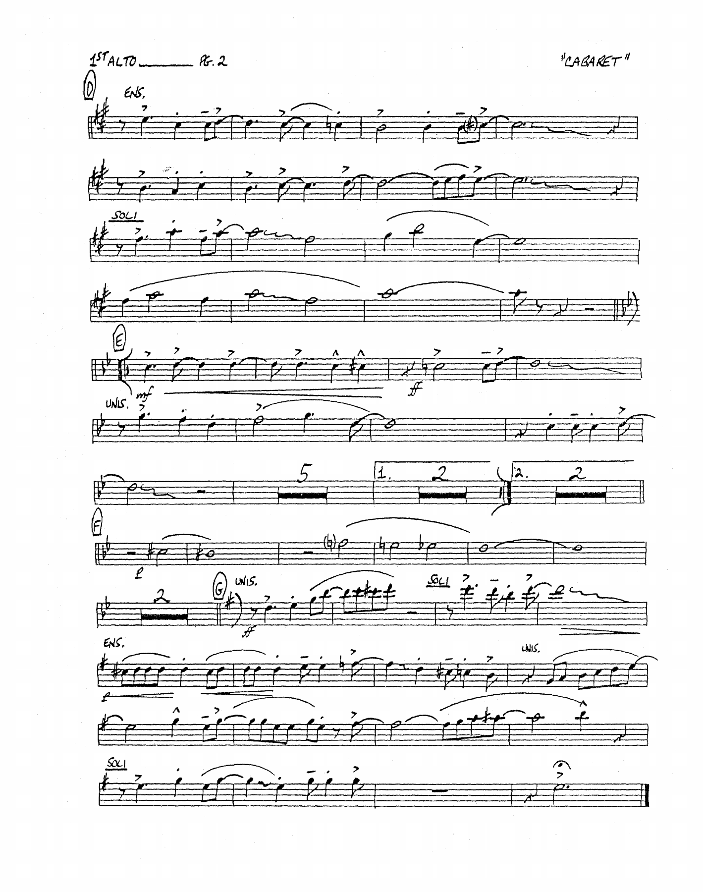 Cabaret — page 2