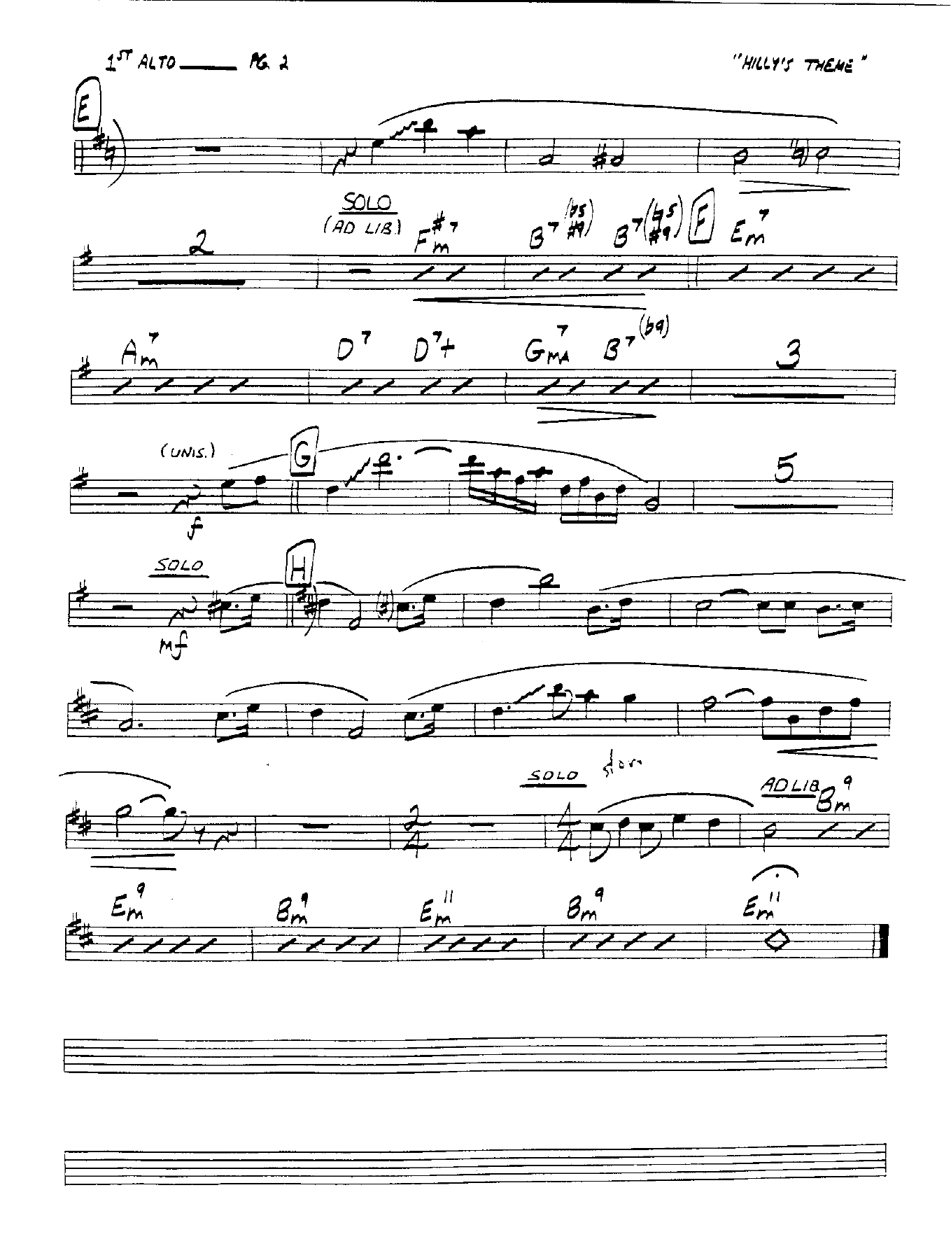 Hilly's Theme — page 2