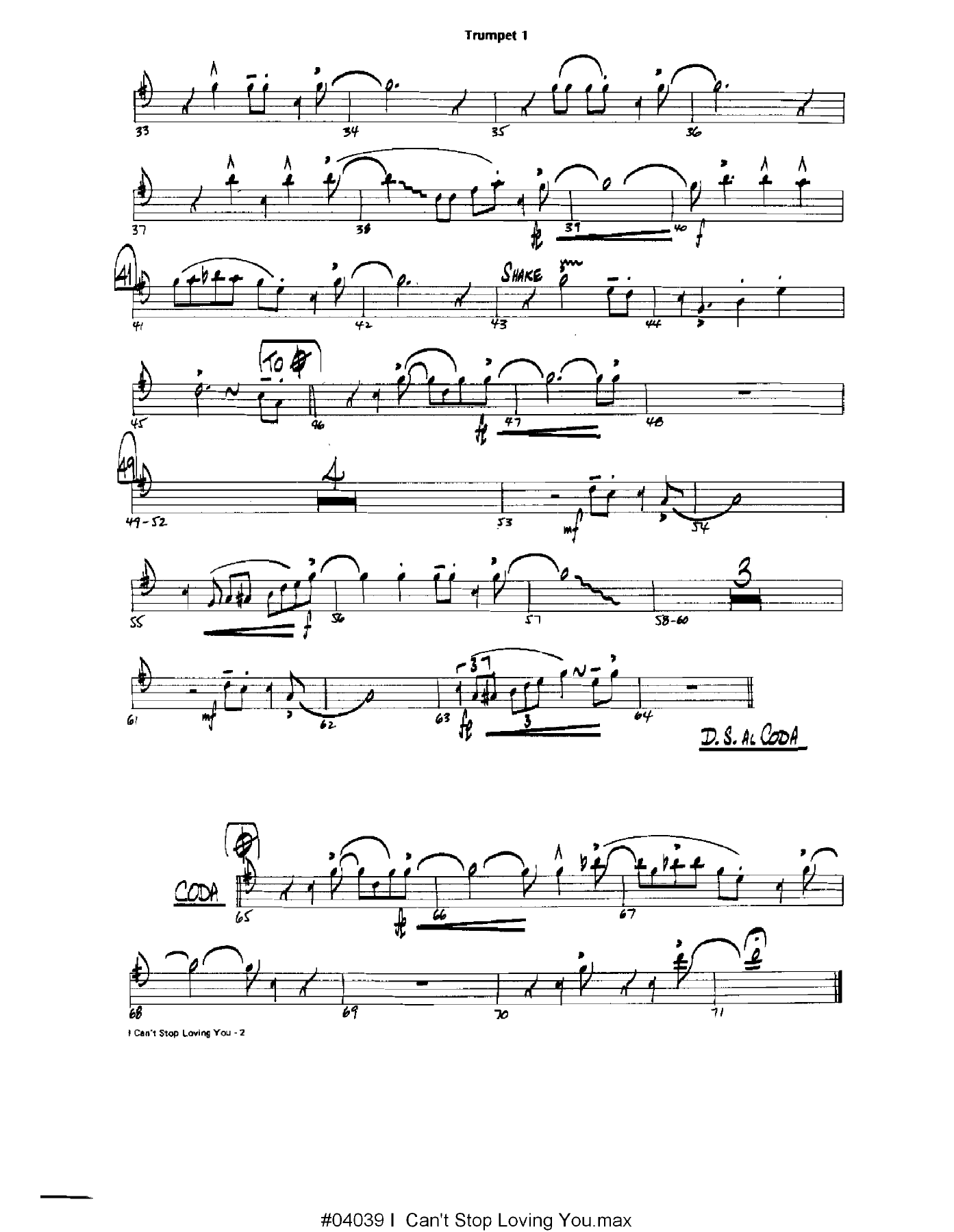 I Can't Stop Loving You (D.Wolpe) 35 — page 2
