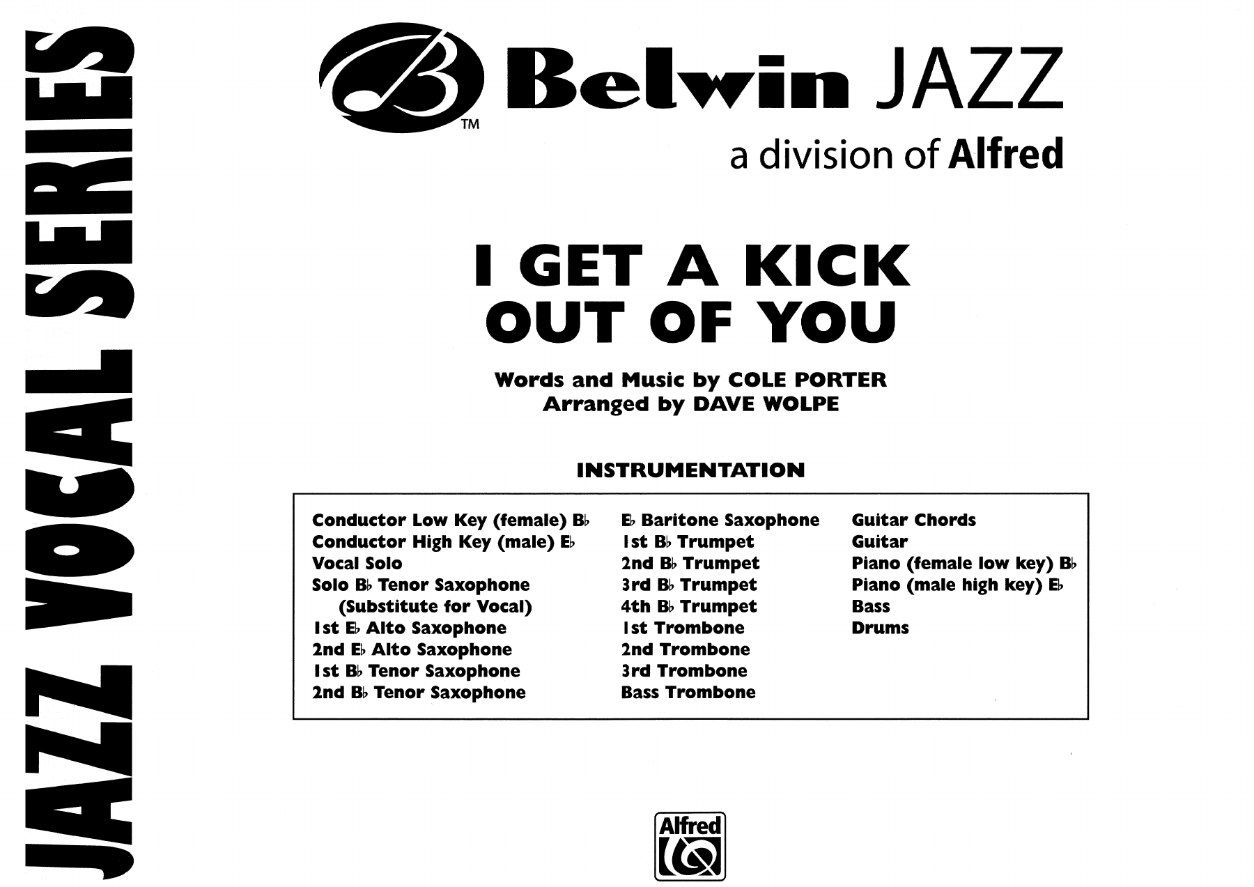 I Get A Kick Uot Of You (D.Wolpe) voc — sheet music preview