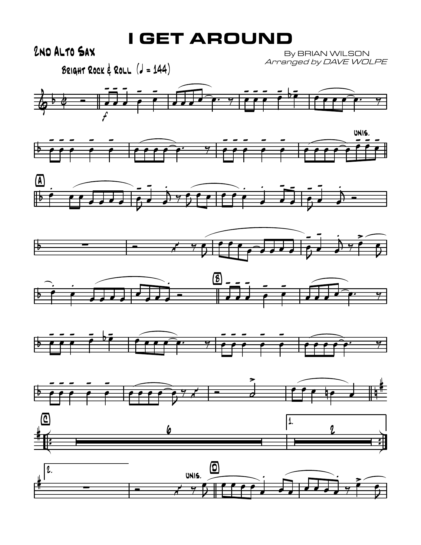 I Get Around (D.Wolpe) Rock & Roll — page 3