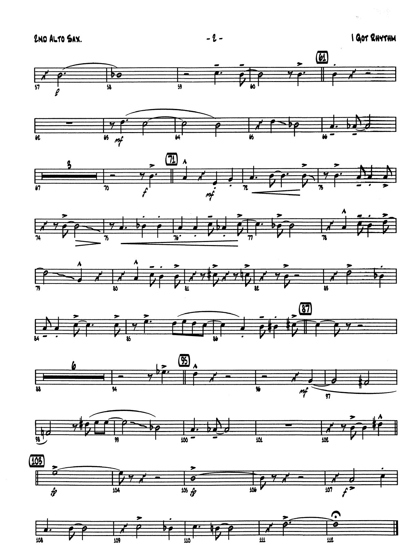 I Got Rhythm — page 2