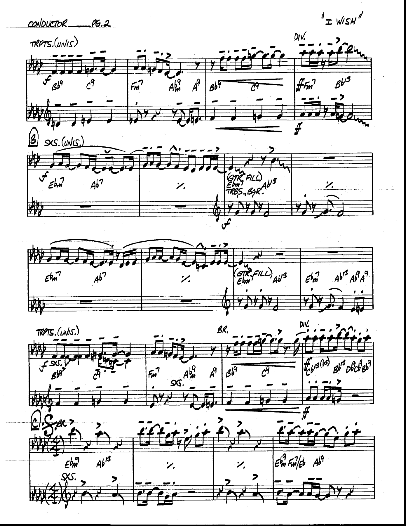 I Wish (D.Wolpe) S.Wonder — page 2