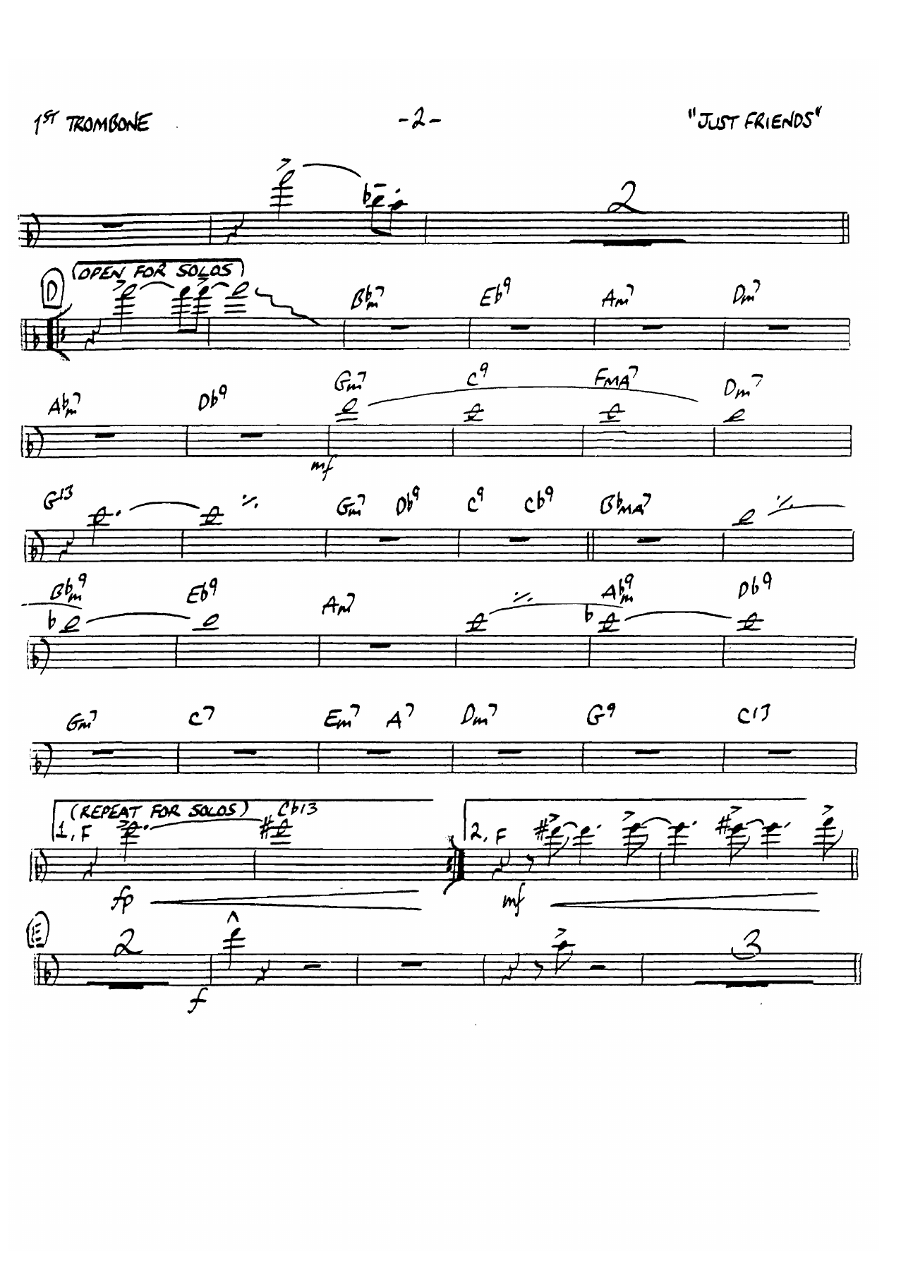 Just Friends (D.Wolpe) Instrum. — page 3