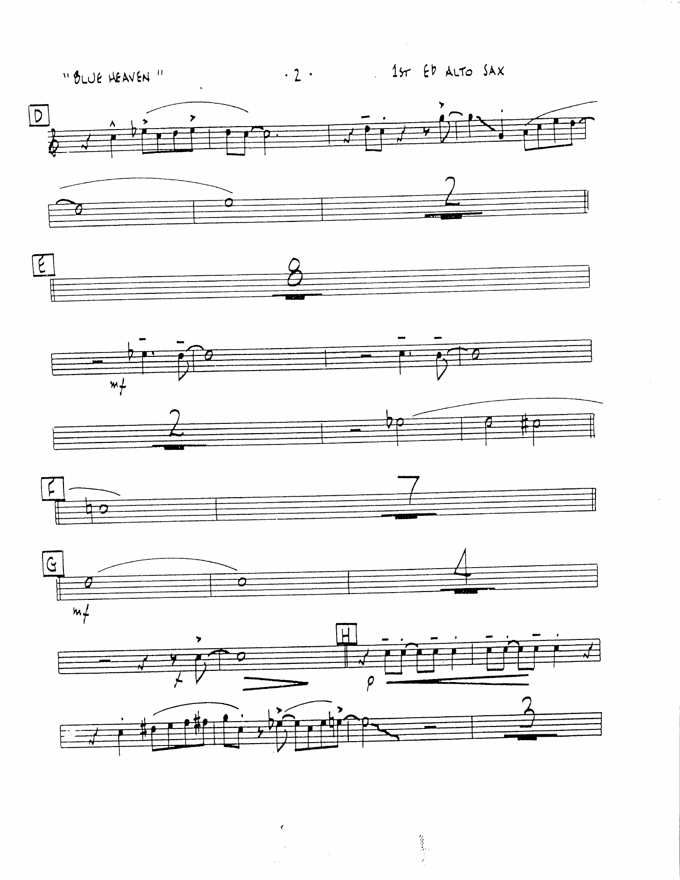 My Blue Heaven — page 2