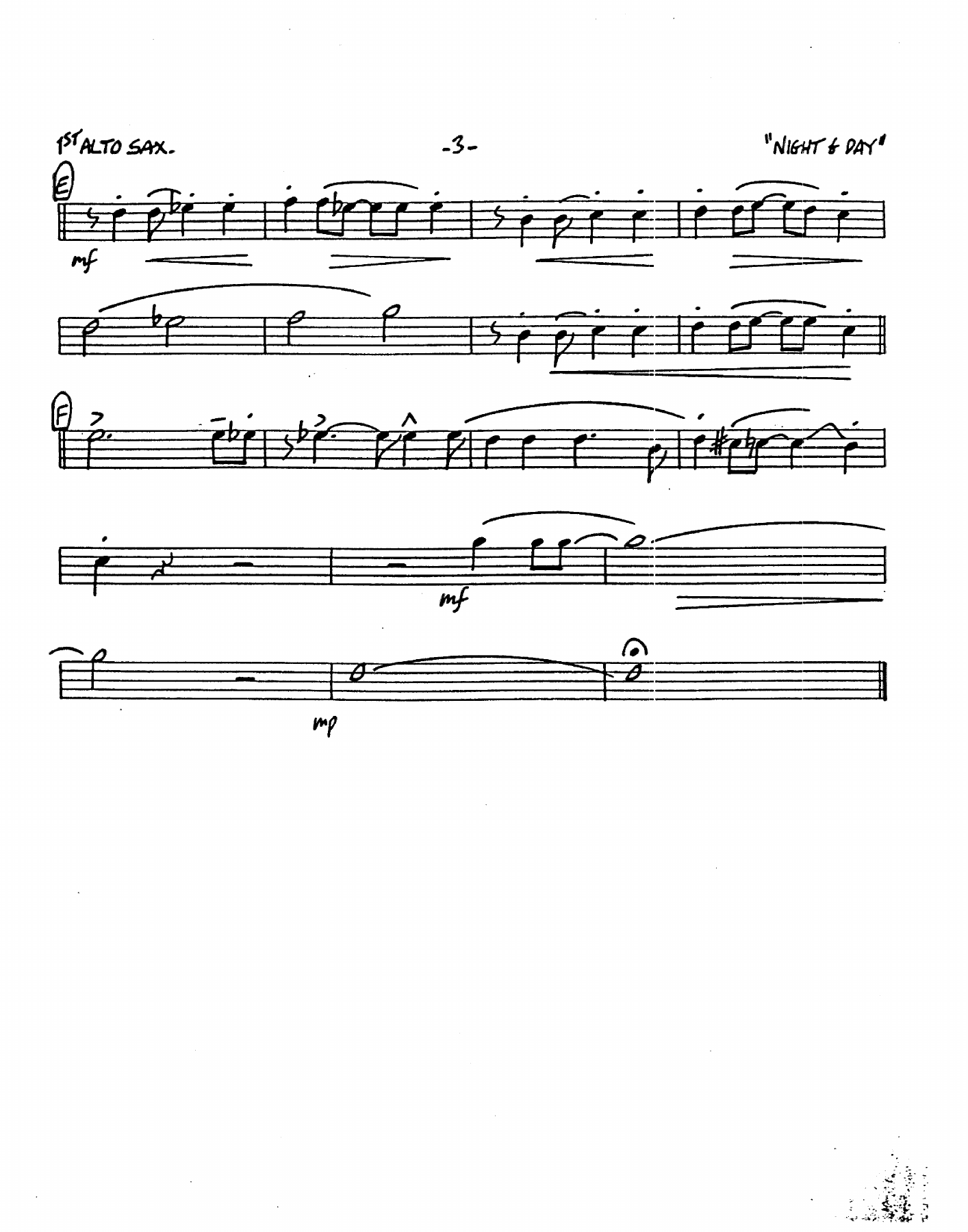 Night And Day (D.Wolpe) Instrum. — page 3