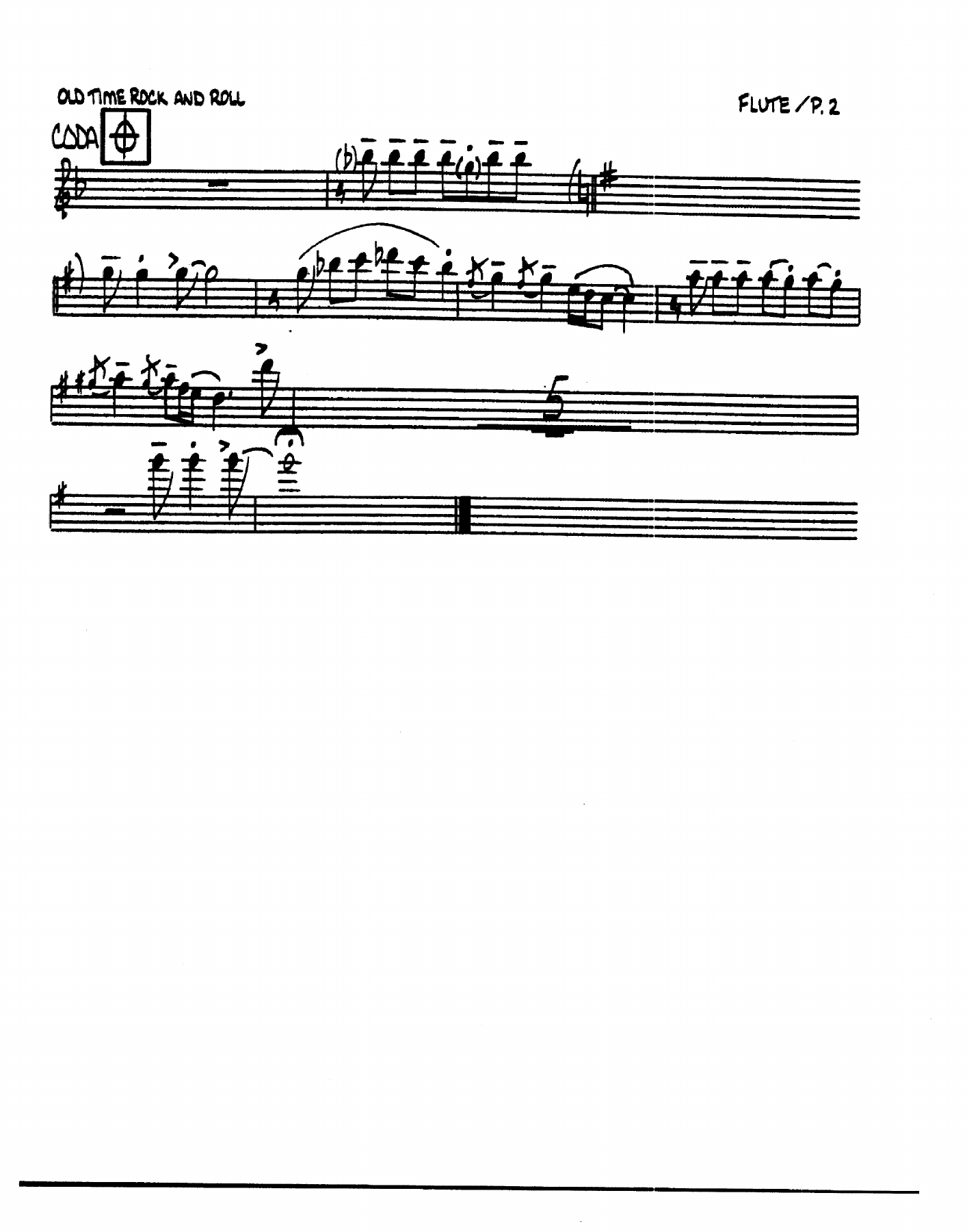 Old Time Rock And Roll — page 2