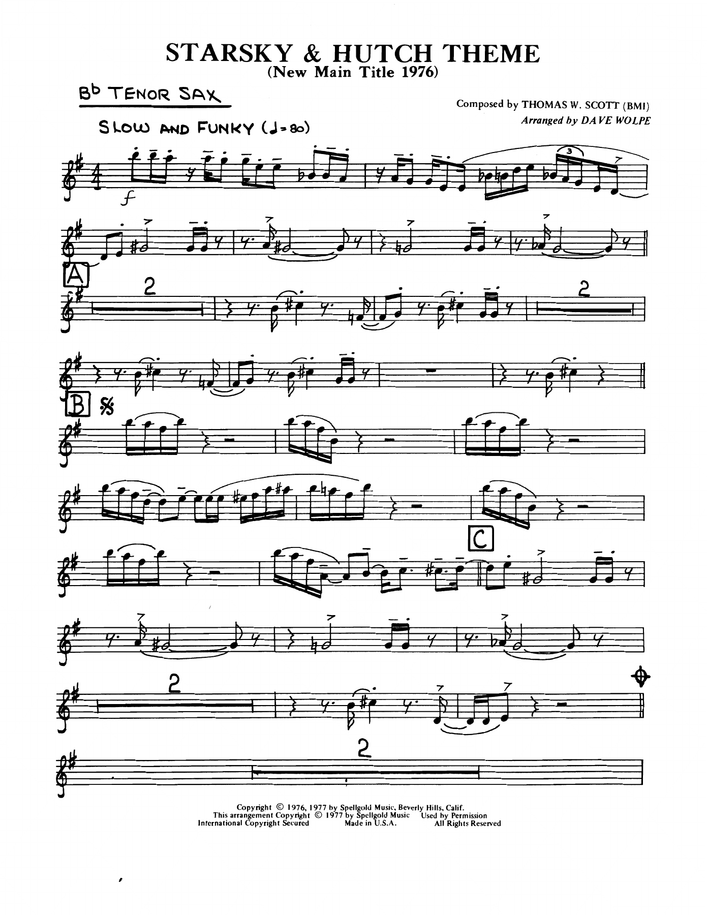 Starsky & Hutch Theme — page 3