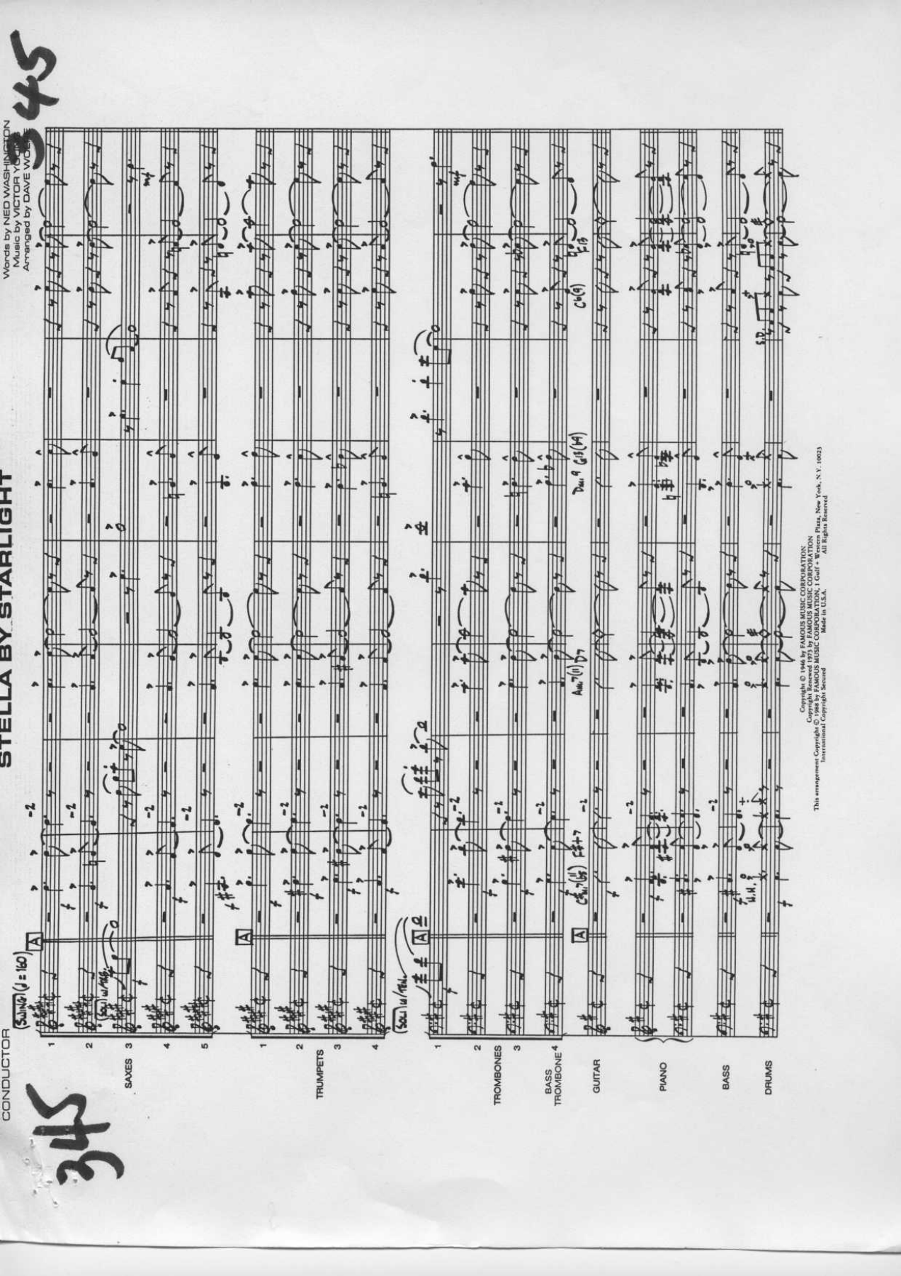 Stella By Starlight — sheet music cover (first page)