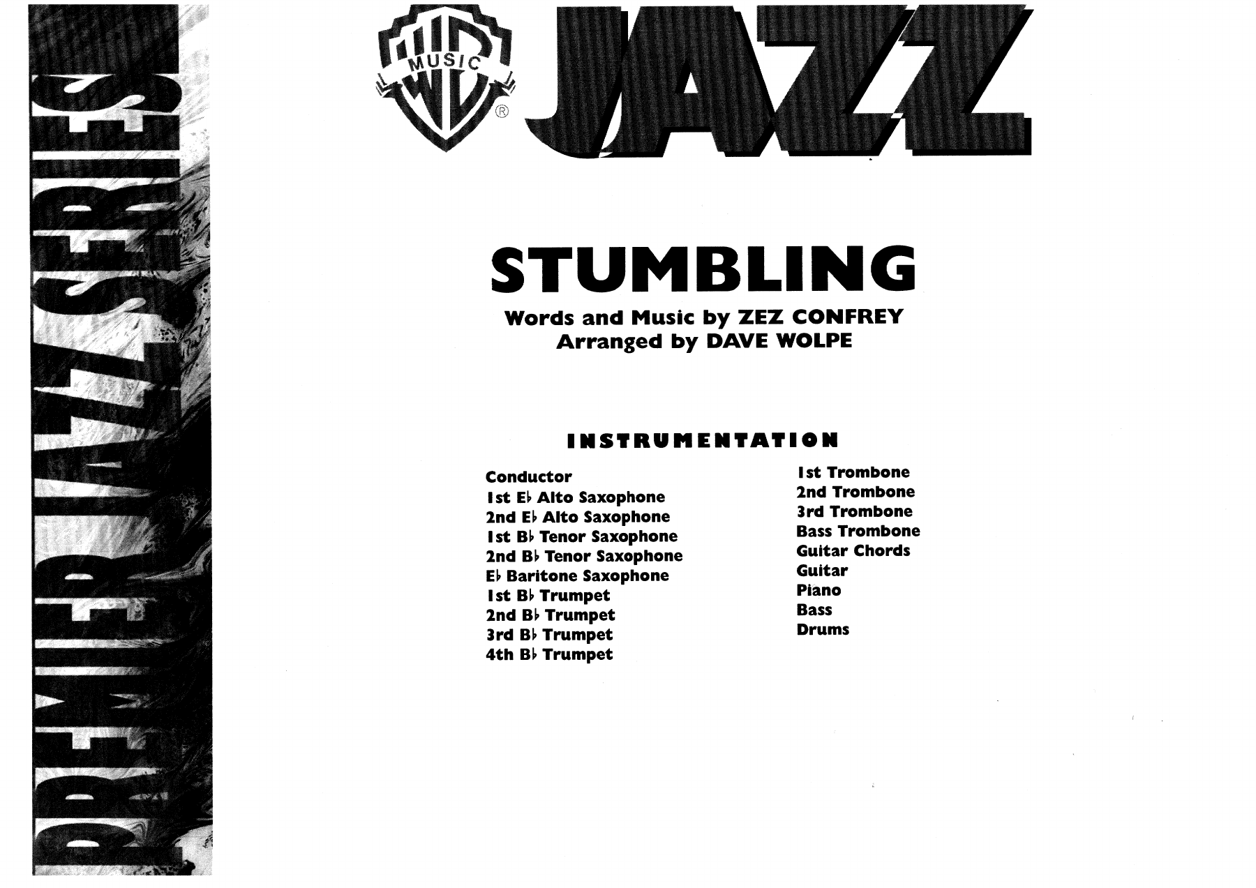 Stumbling — sheet music preview