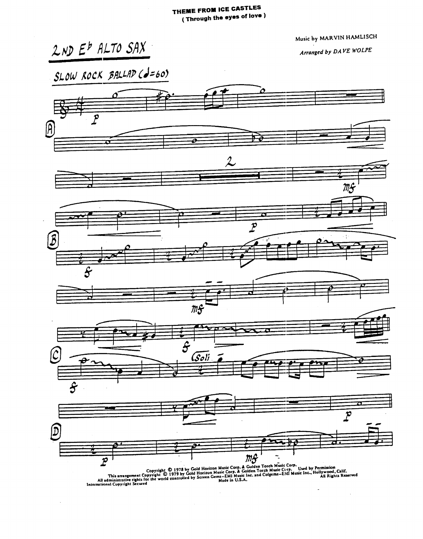 Theme From Ice Castles — page 3