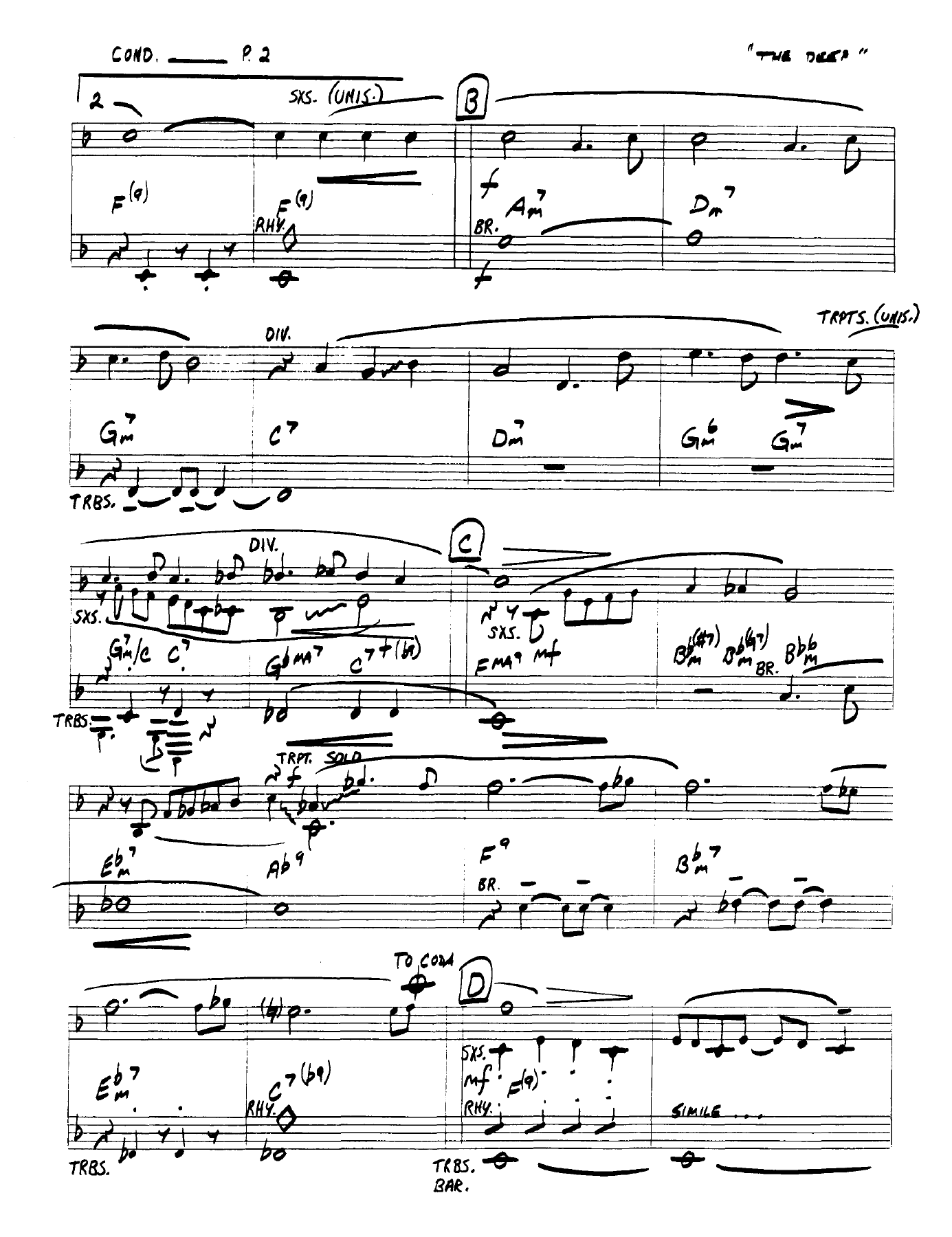 Theme From The Deep — page 2