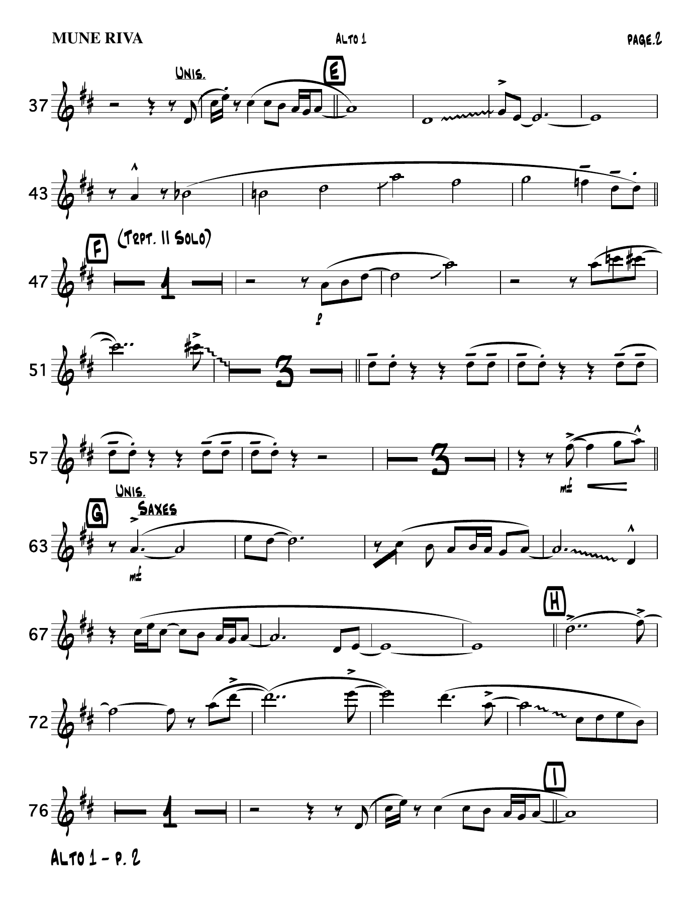 Mune Riva (D.Barton) C.Basie — page 3