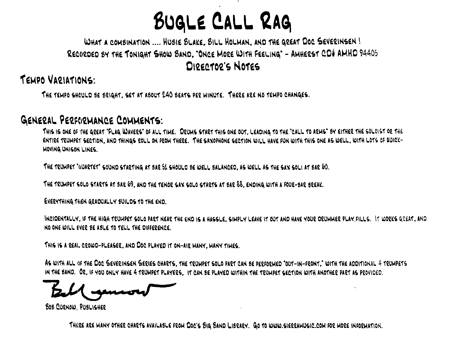 Bugle Call Rag (B.Holman) D.Severinsen — page 2