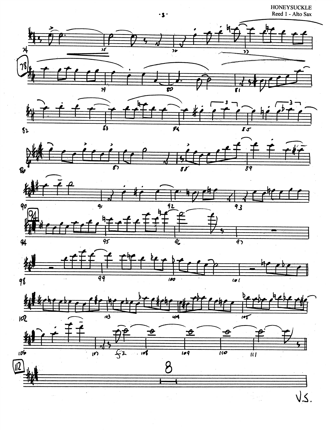 Honeysuckle Rose (B.Holman) D.Severinsen — page 3