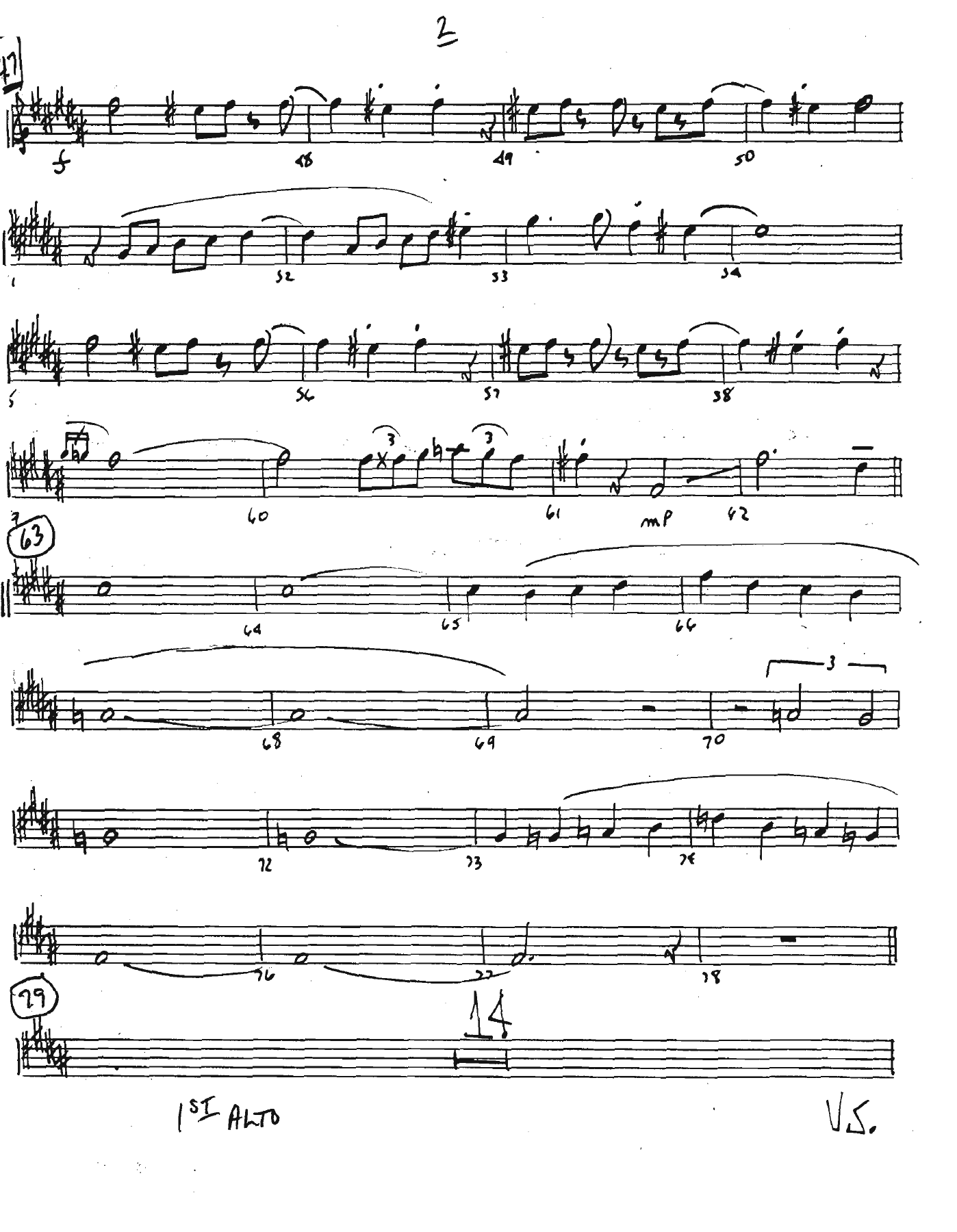 Poinciana (M.Barone )Tonight Show Band — page 2