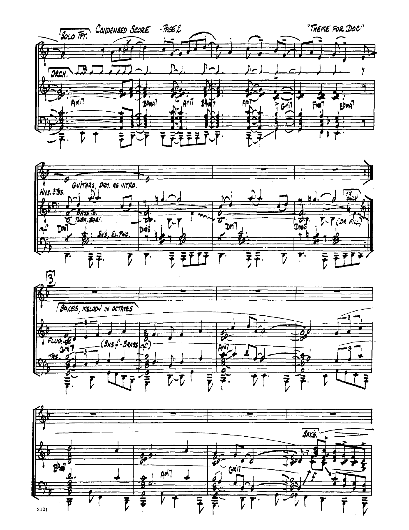 Theme For Doc (H.Mancini) J.Reisman — page 3