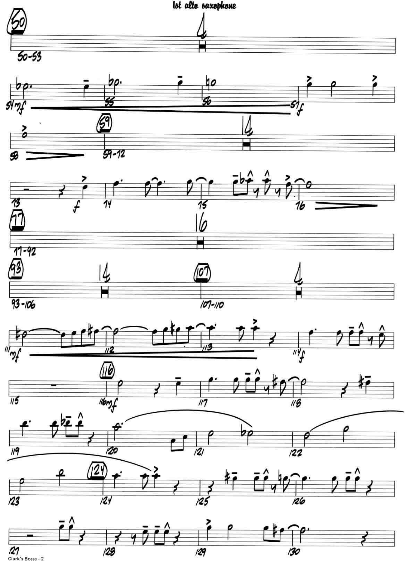 Clark's Bossa — page 2