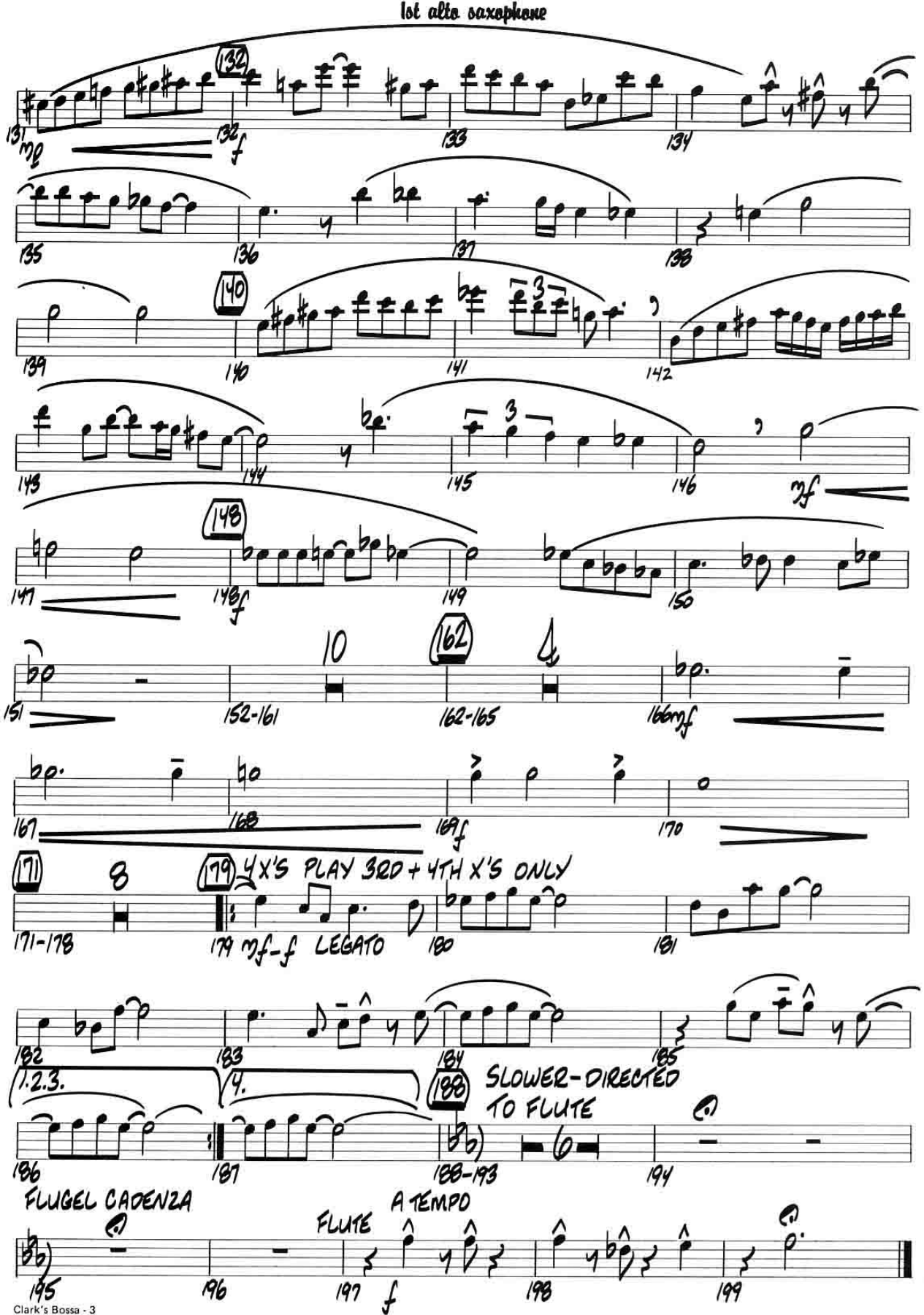 Clark's Bossa — page 3