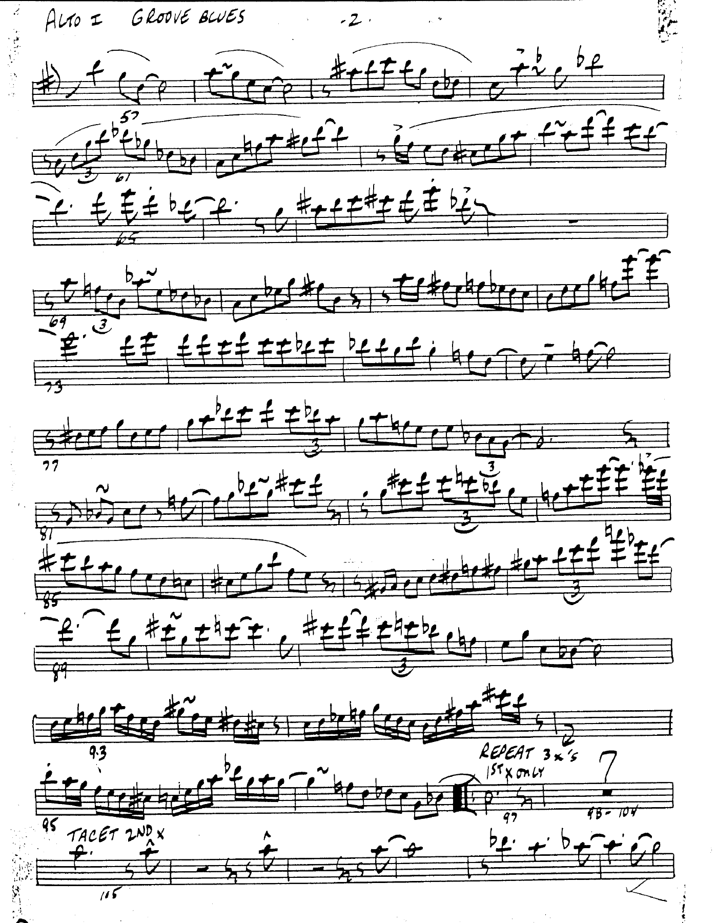 Groove Blues — page 2