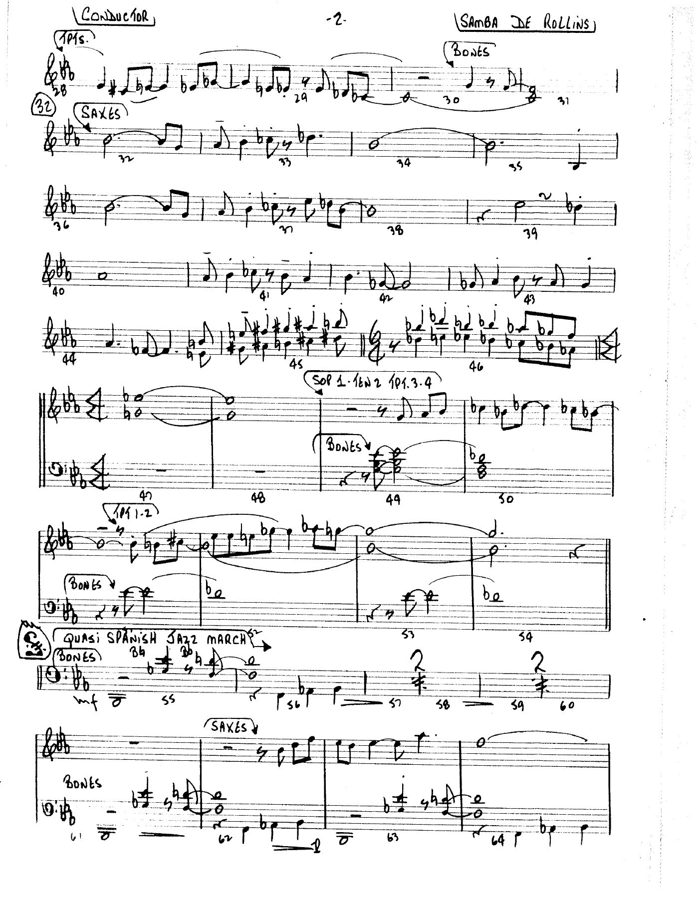 Samba De Rollins — page 2