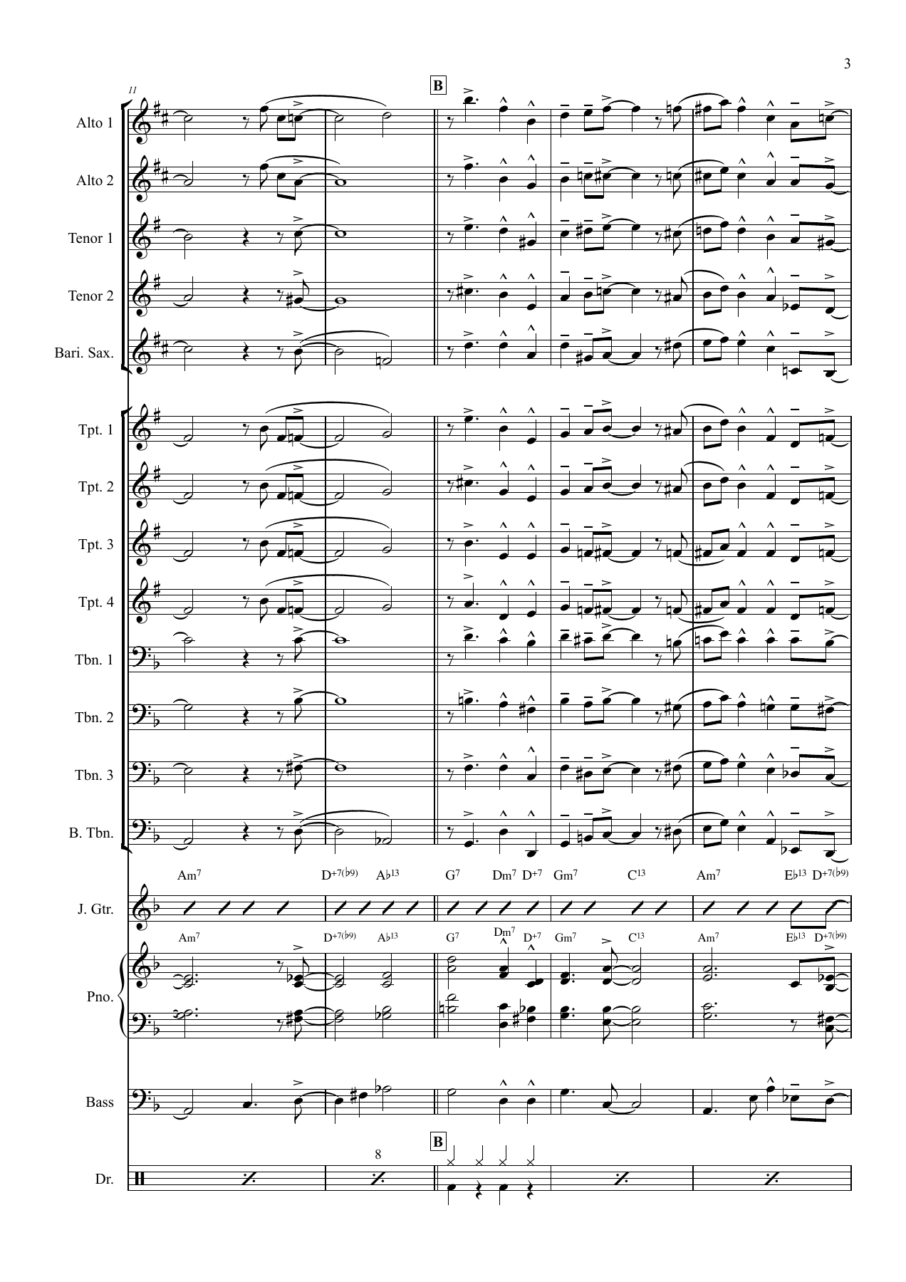 A Ballad For Basie — page 3