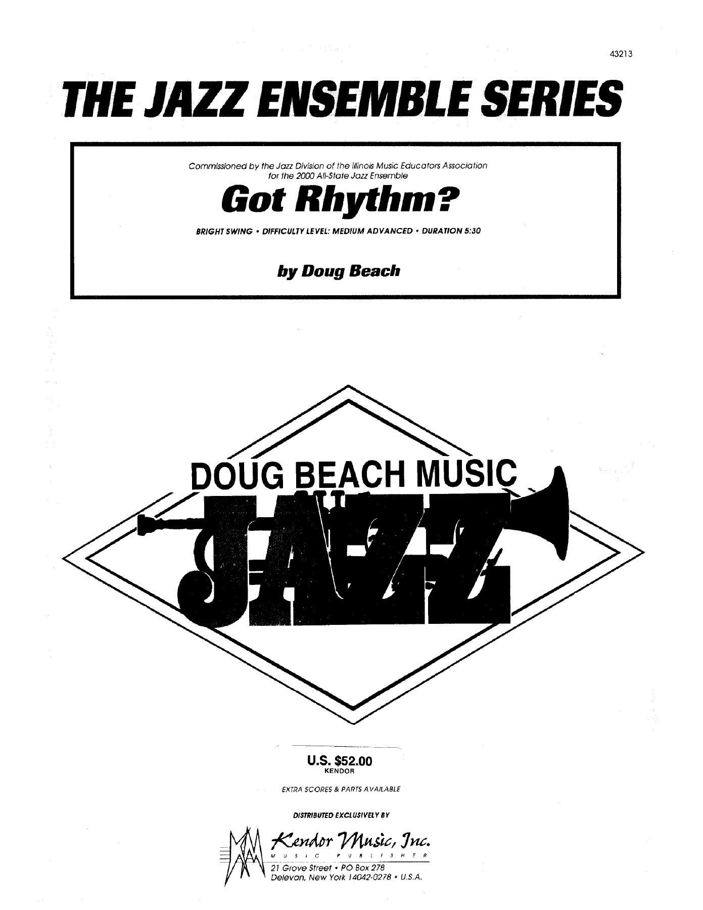 Got Rhythm — sheet music cover (first page)