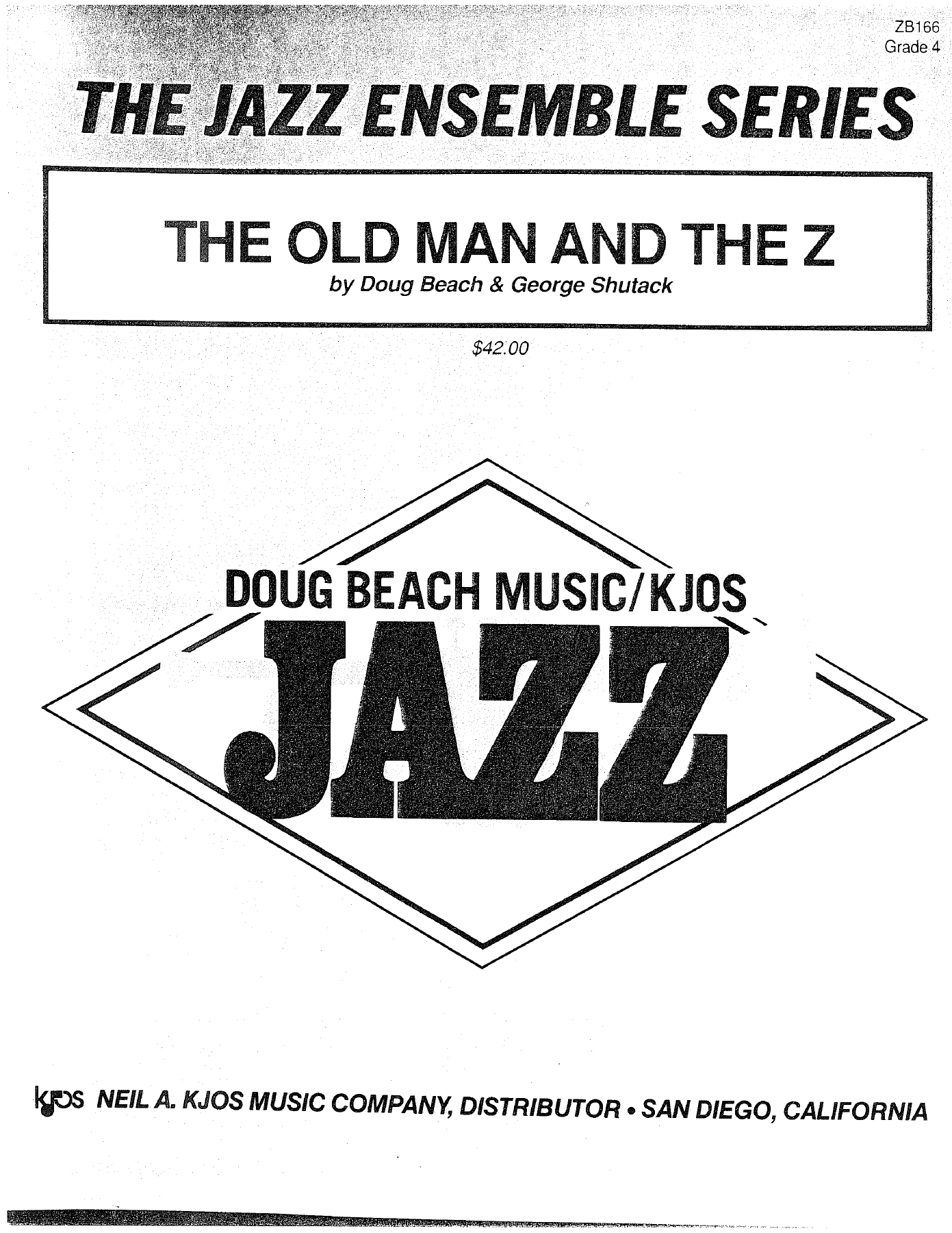 The Old Man And The Z — sheet music preview