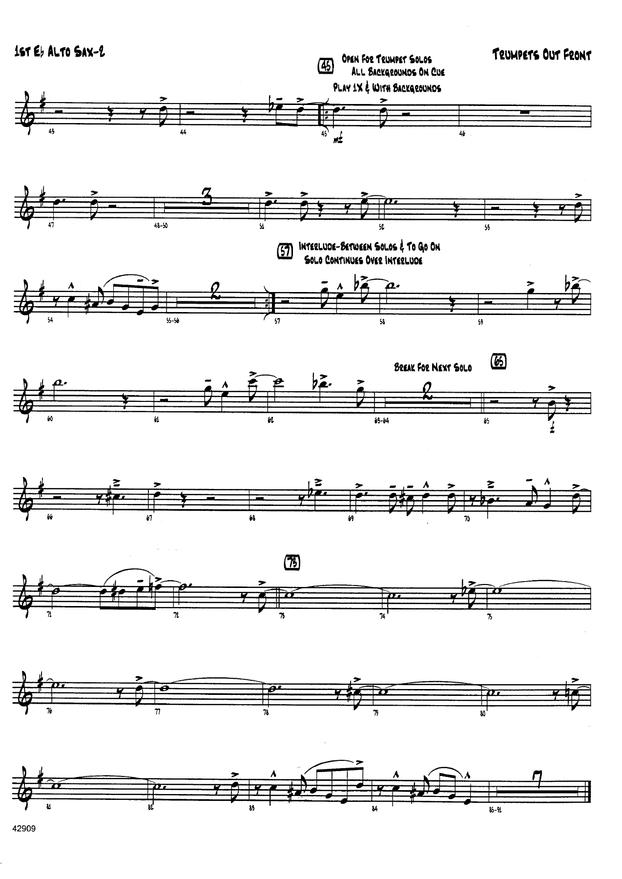 Trumpets Out Front — page 3