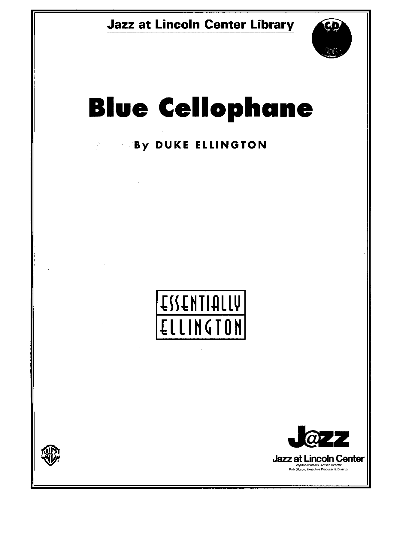 Blue Cellophane (D.Ellington) D.Berger — Big Band sheet music arranged by Duke Ellington & B.Strayhorn.D.Berger | Jazz Standard