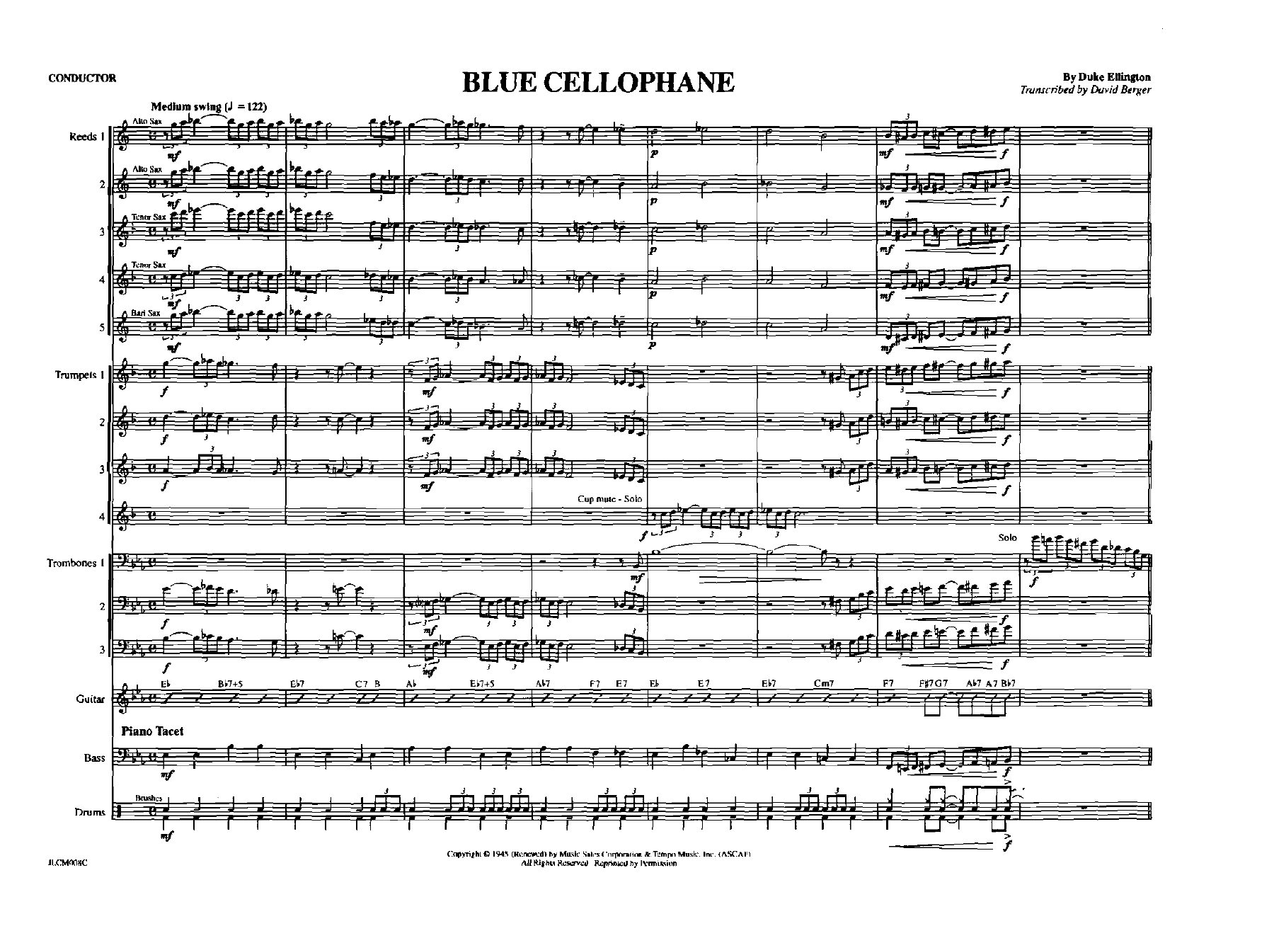 Blue Cellophane (D.Ellington) D.Berger — page 2