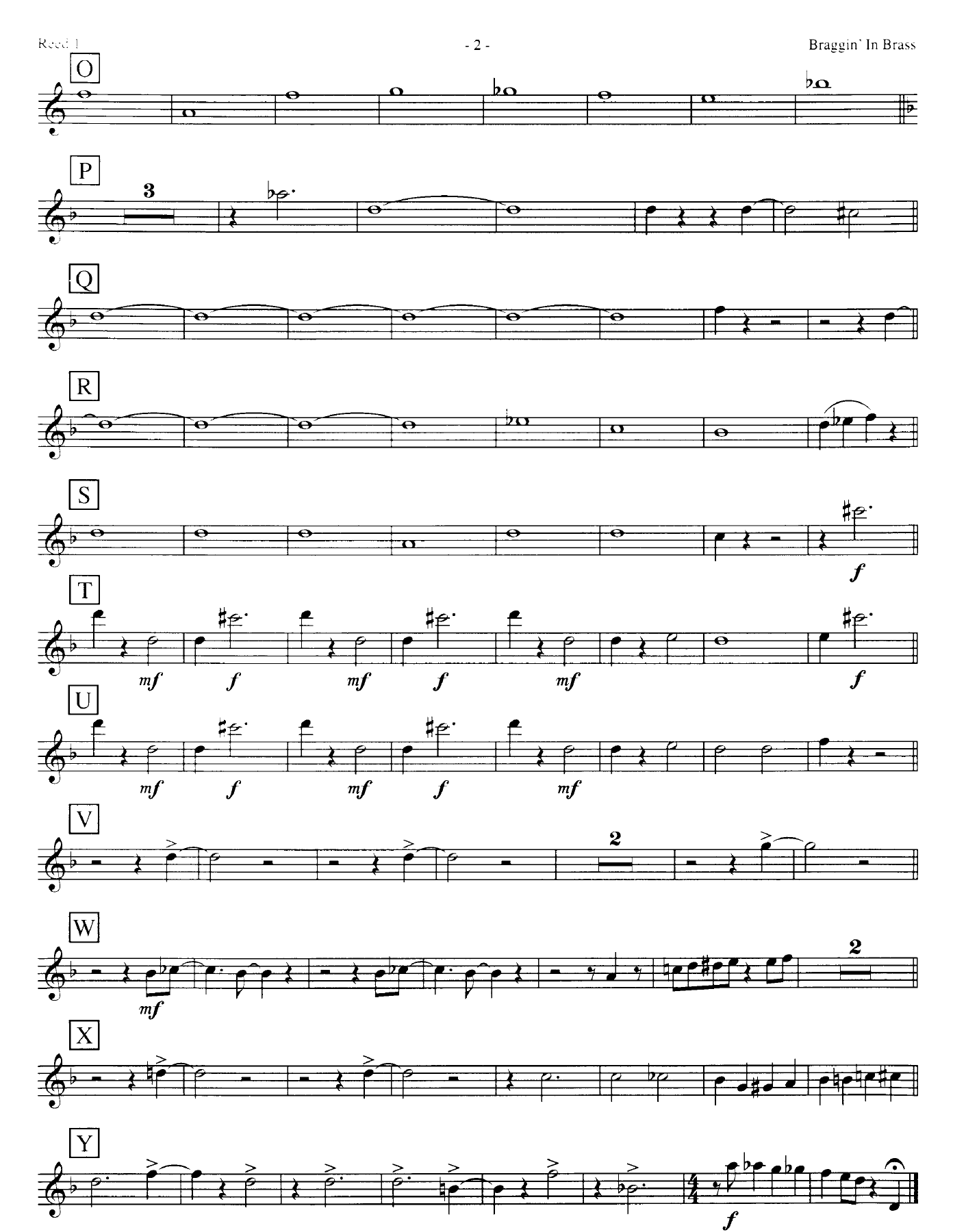Braggin' In Brass — page 2