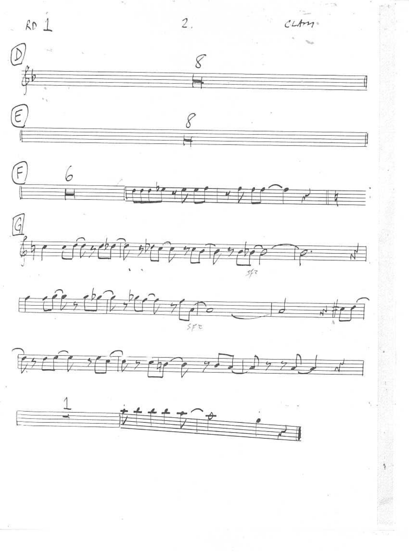 Clarinet Lament (D.Ellington) D.Berger. MP3 — page 2