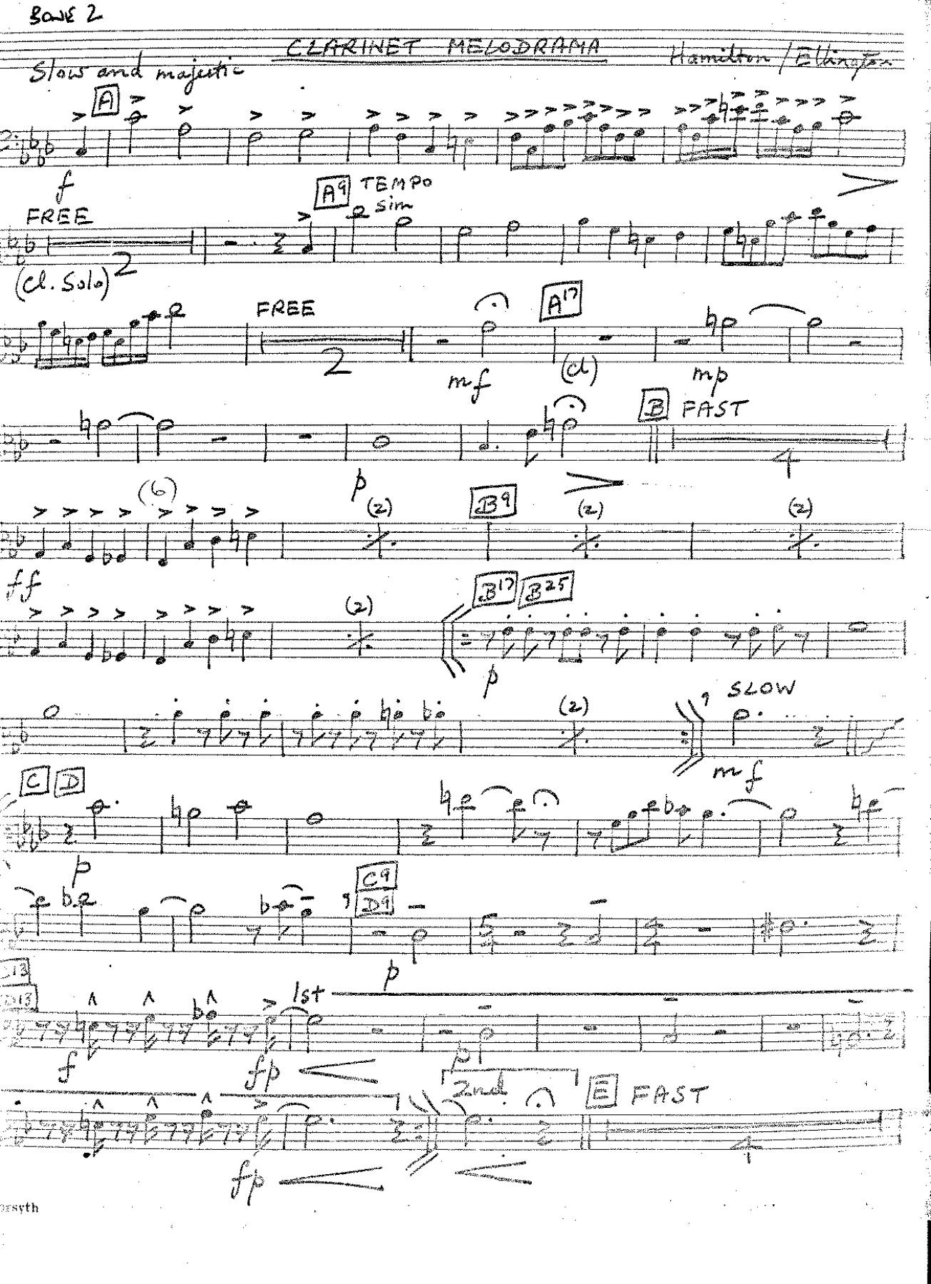 Clarinet Melodrama — page 3