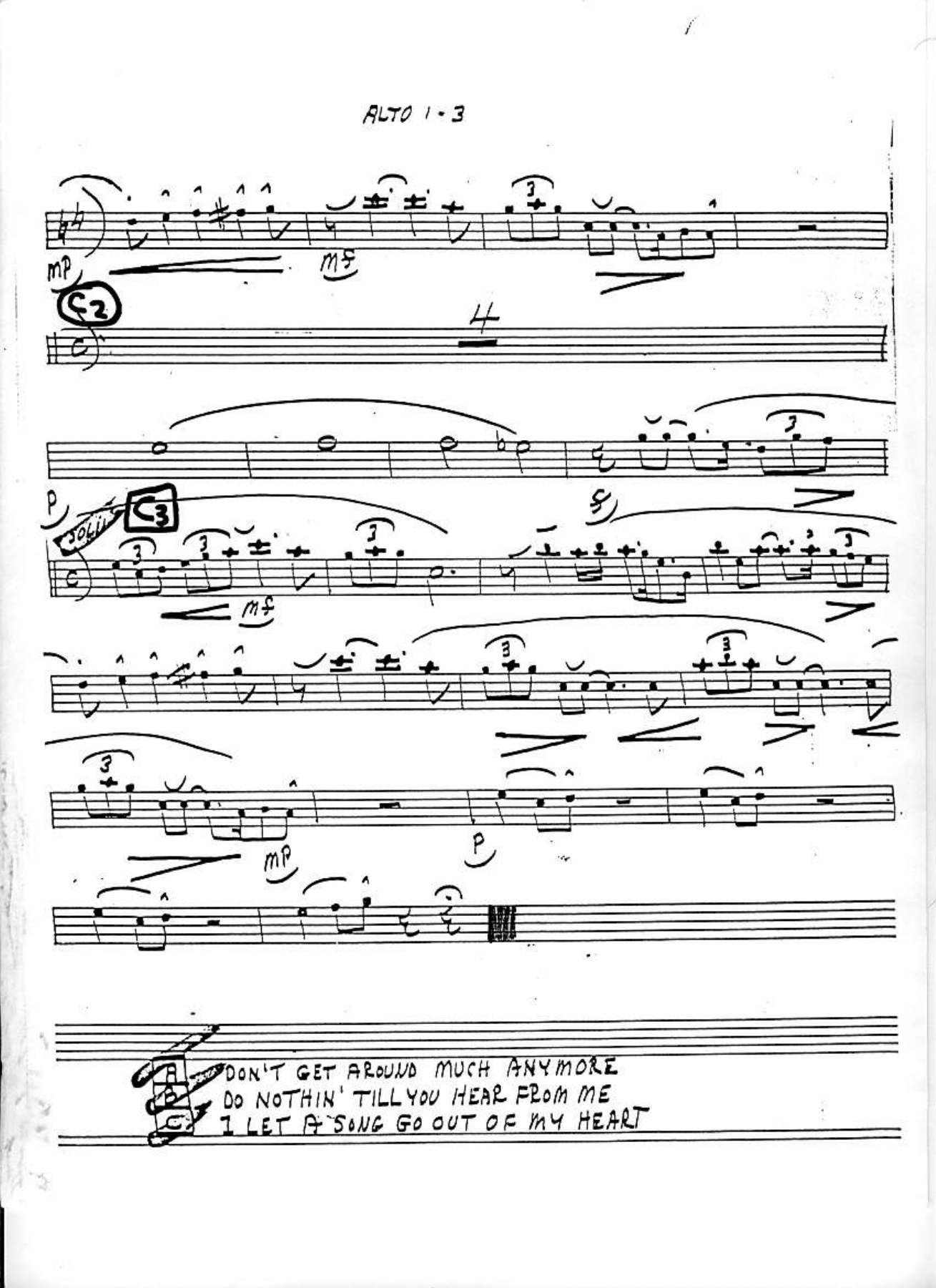 Ellington Medley (W.Stuart) D.Ellington — page 3