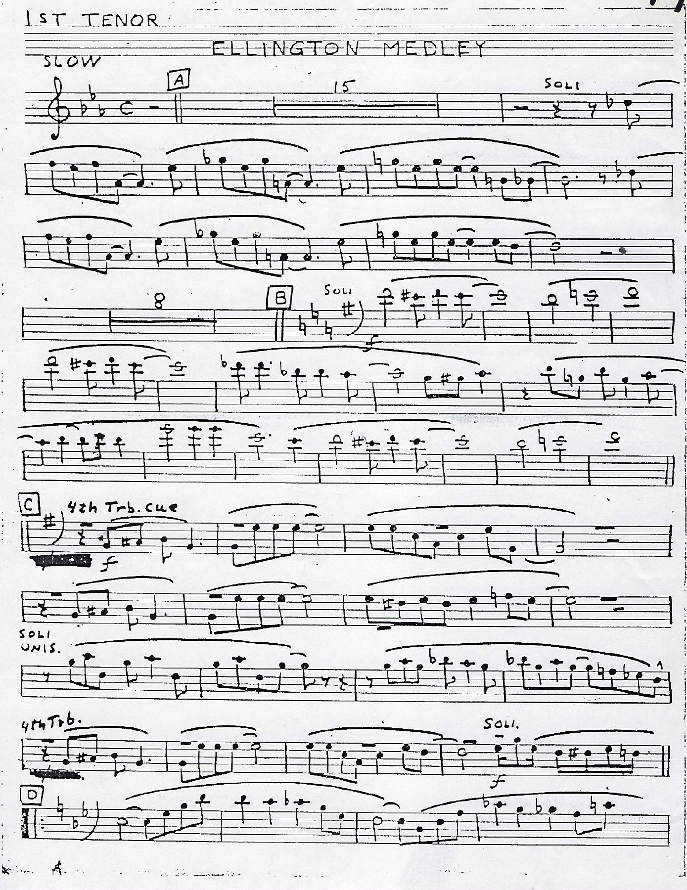 Ellington Medley #1 — page 3