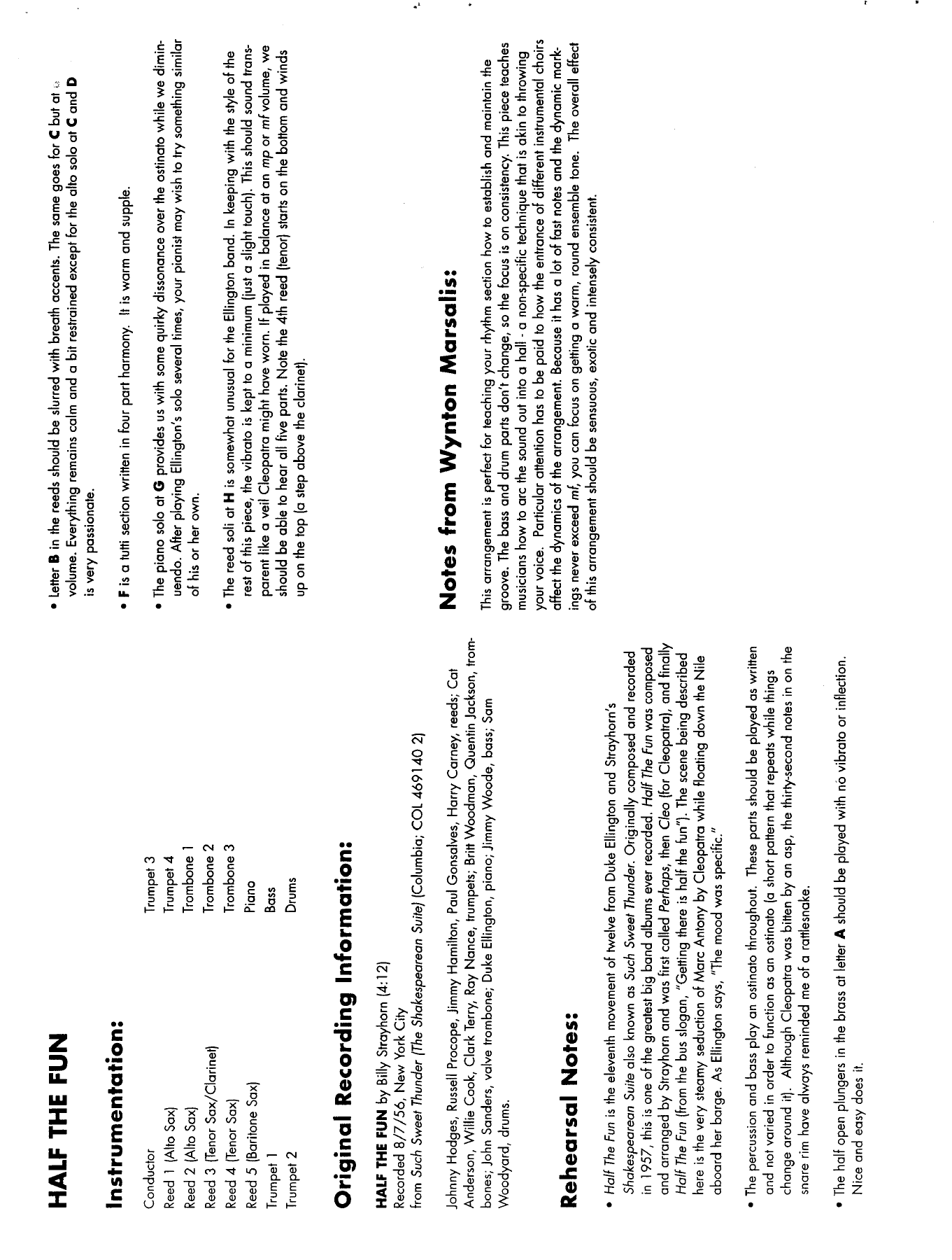 Half The Fun (D.Ellington) 3 Arr — page 3
