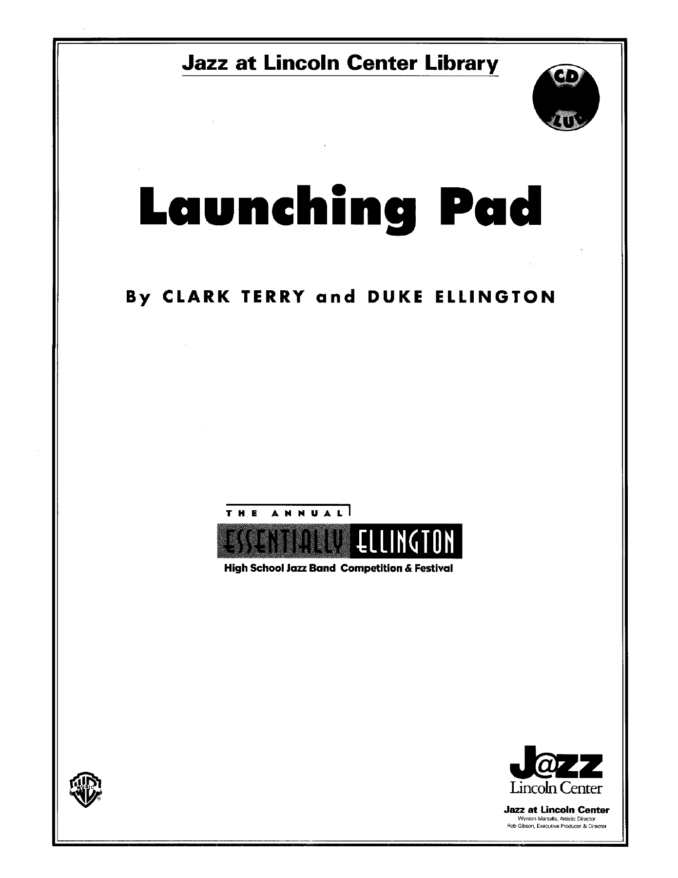 Launching Pad (D.Ellington) D.Berger — sheet music cover (first page)