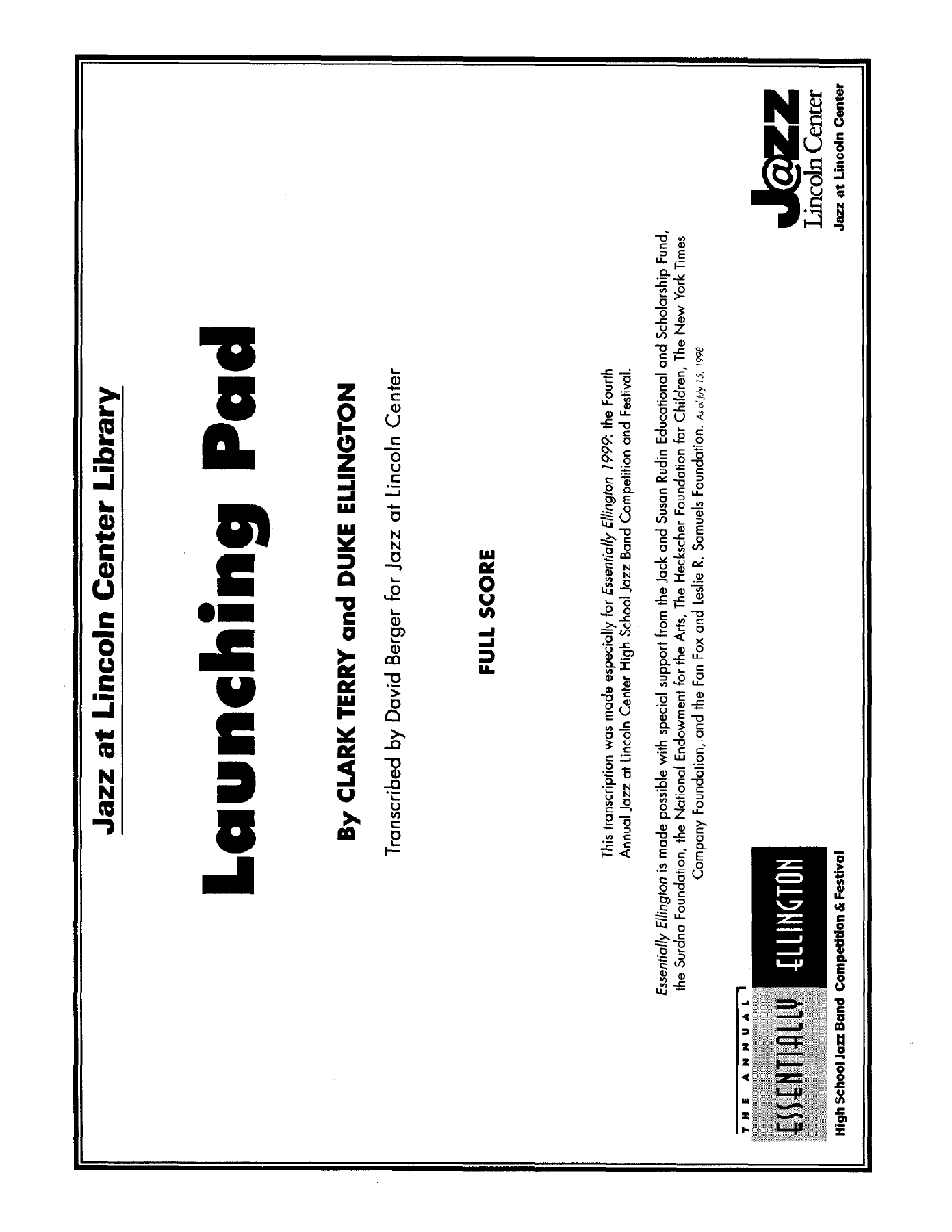 Launching Pad (D.Ellington) D.Berger — page 2