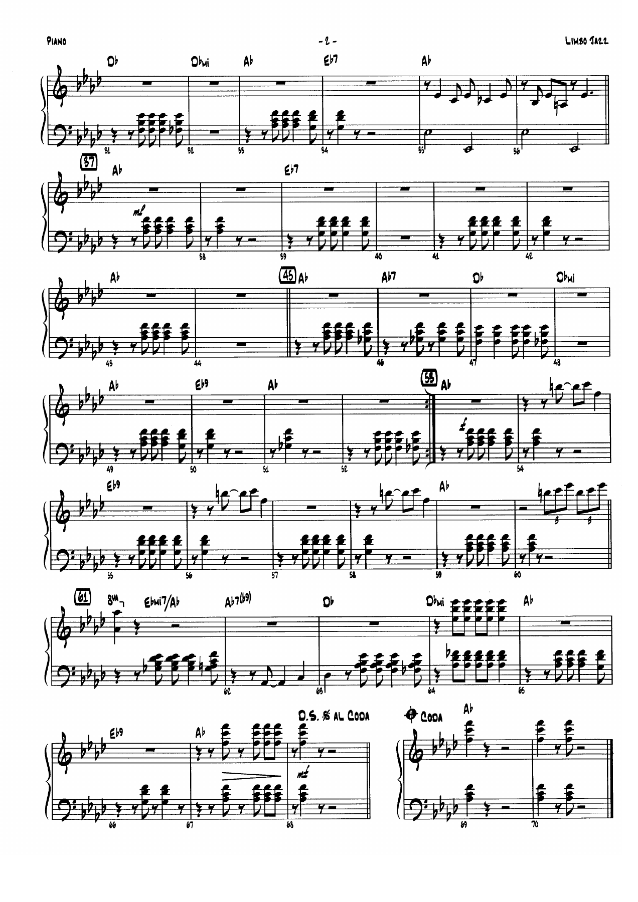 Limbo Jazz (D.Ellington) D.Berger — page 2