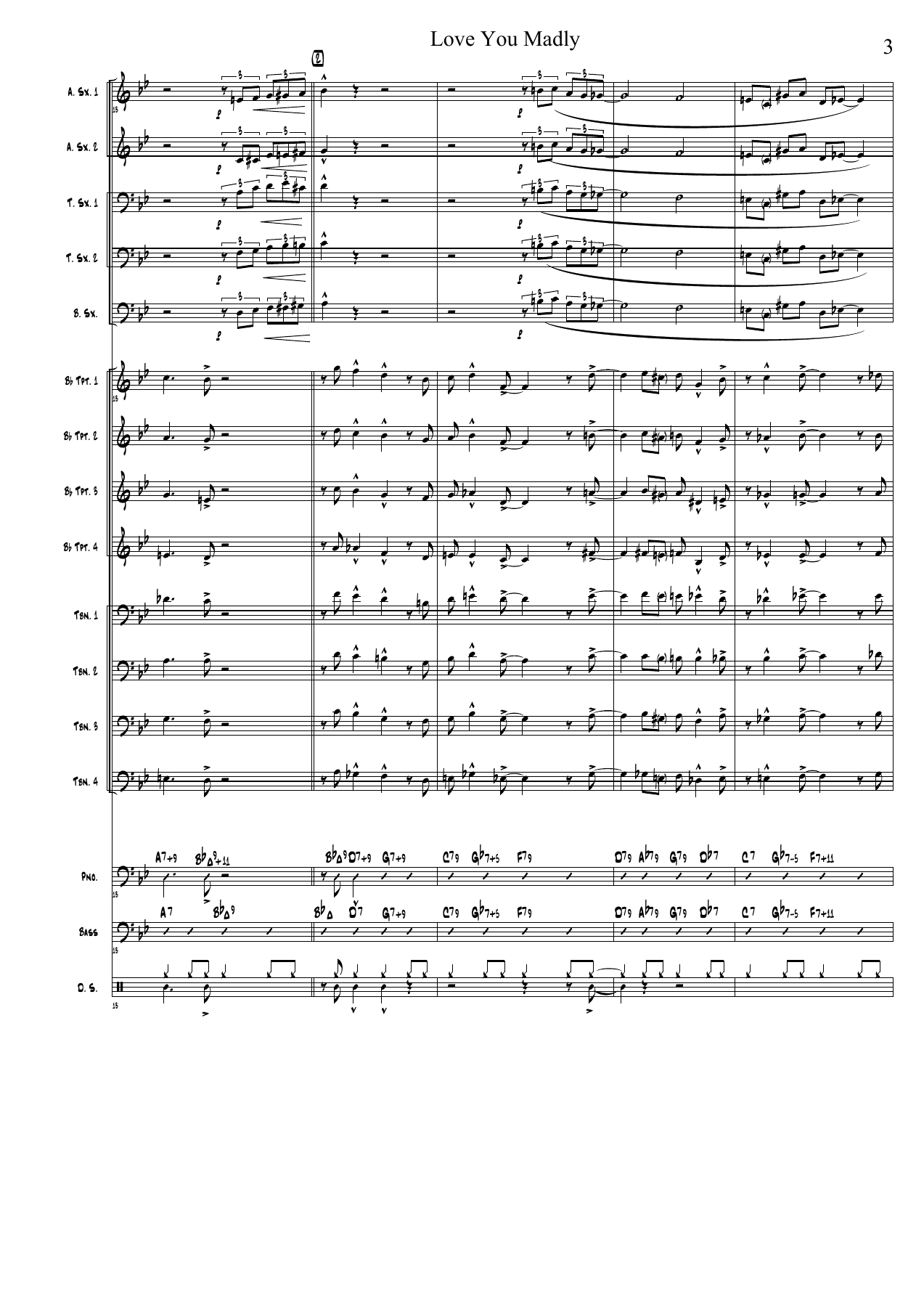 Love You Madly (S.Bogdanov) D.Ellington — page 3