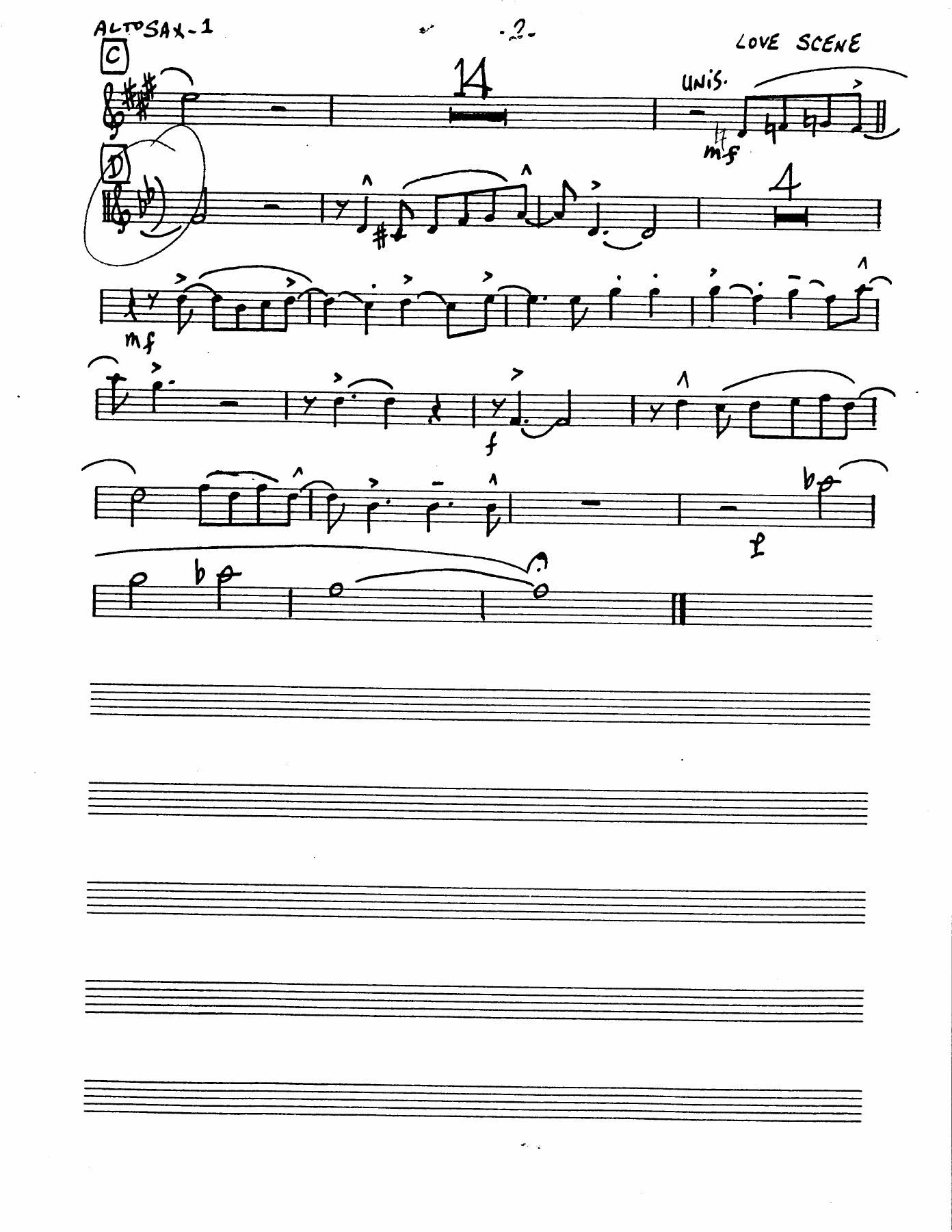 Love Scene (F.Como) D.Ellington — page 2
