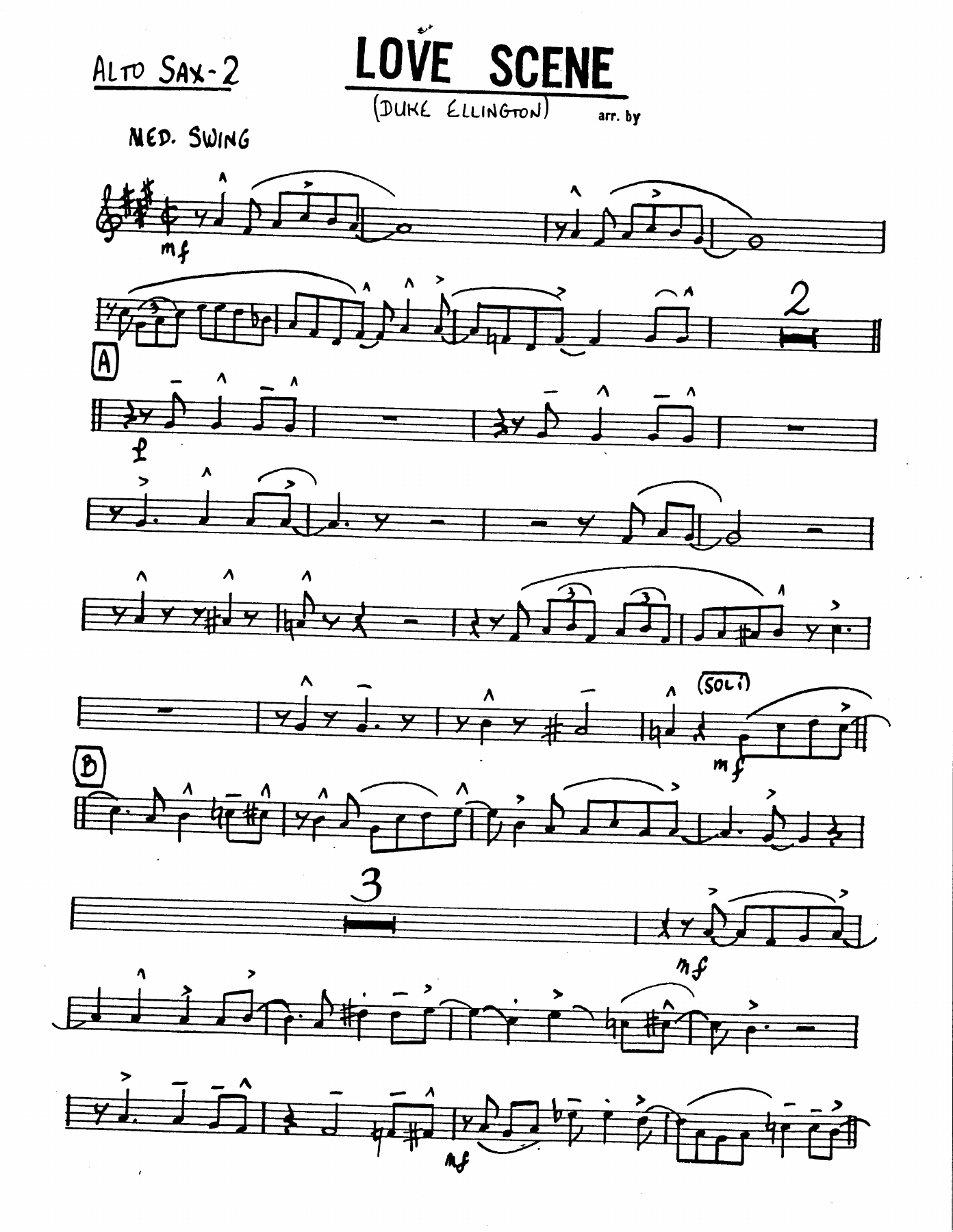 Love Scene (F.Como) D.Ellington — page 3