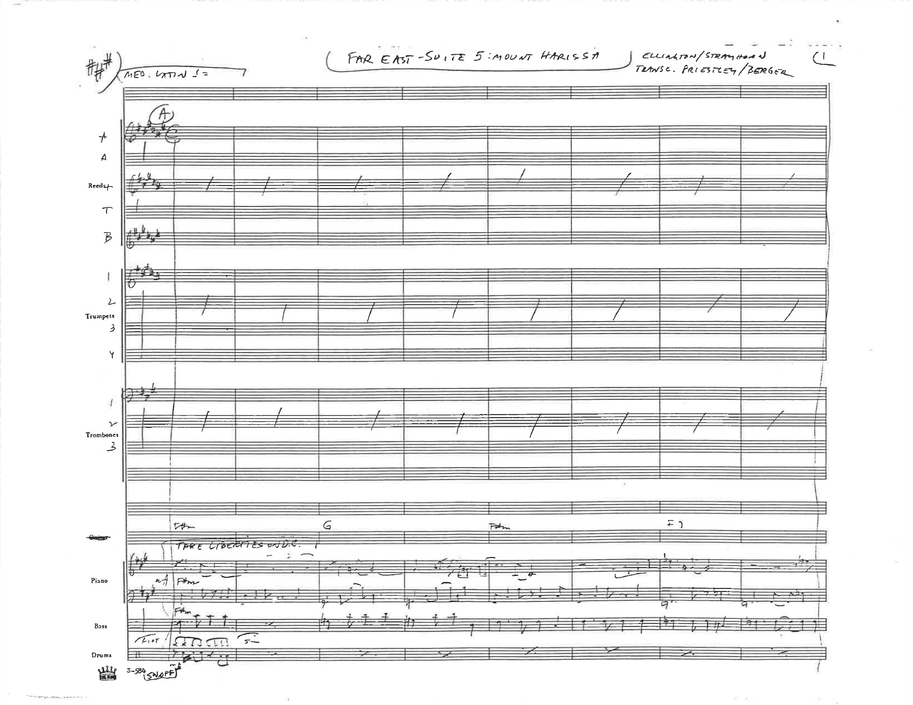 Mount Harissa (D.Berger) D.Ellington — page 2